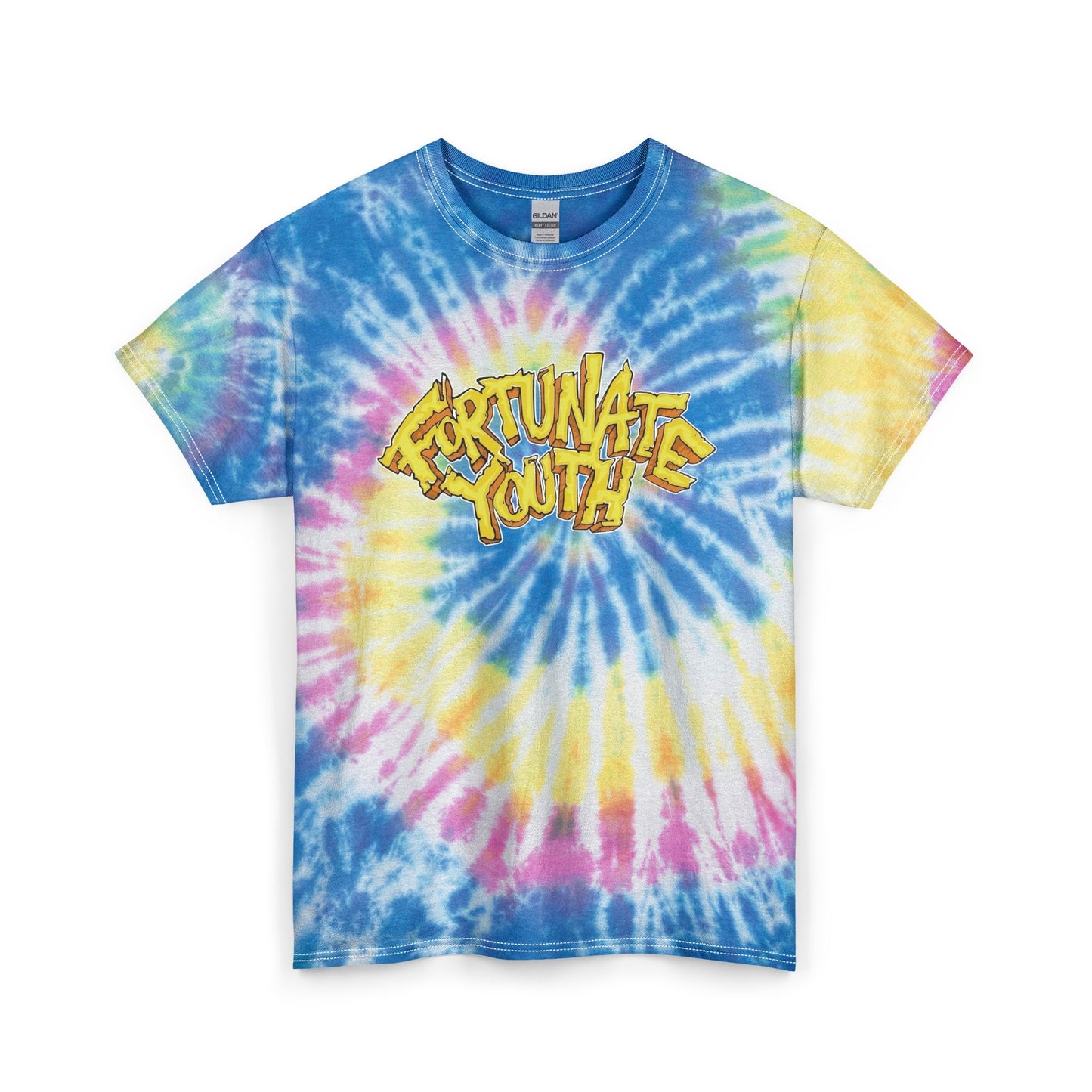 Fortunate Youth Graphic T Shirt Unisex Tie Dye Cotton Tee Gift