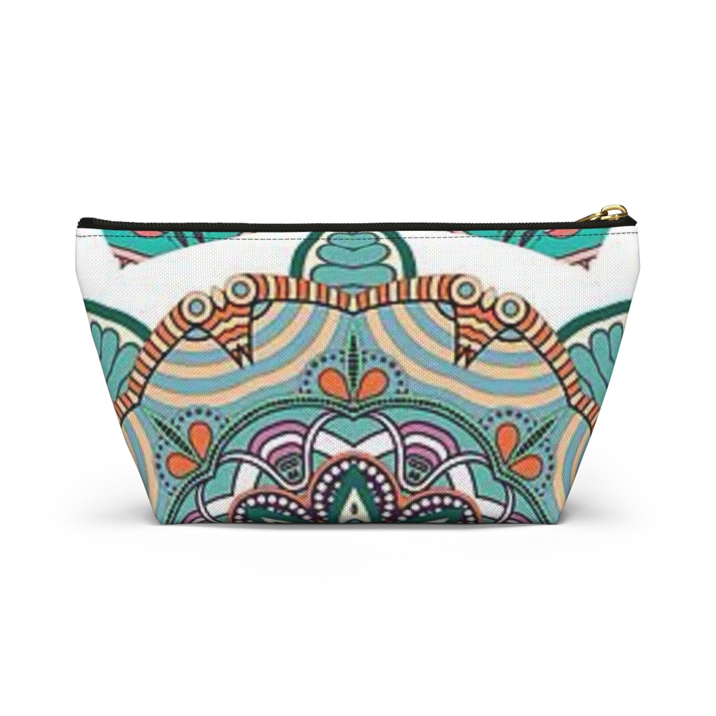 Morrocan All Over Print Travel Bag Multi Color Accessory Pouch w T-bottom 2