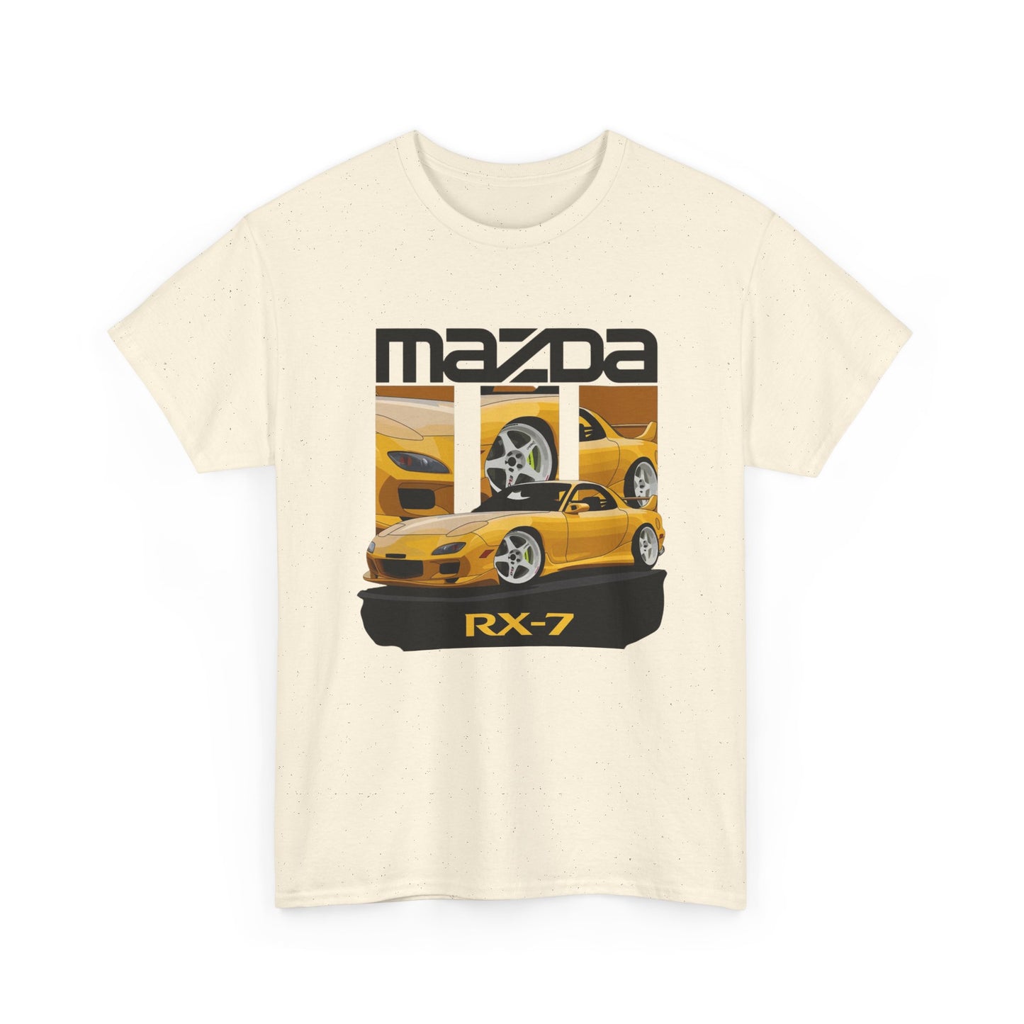 Mazda Rx7 Graphic T Shirt Unisex Heavy Cotton Tee Gift Vintage