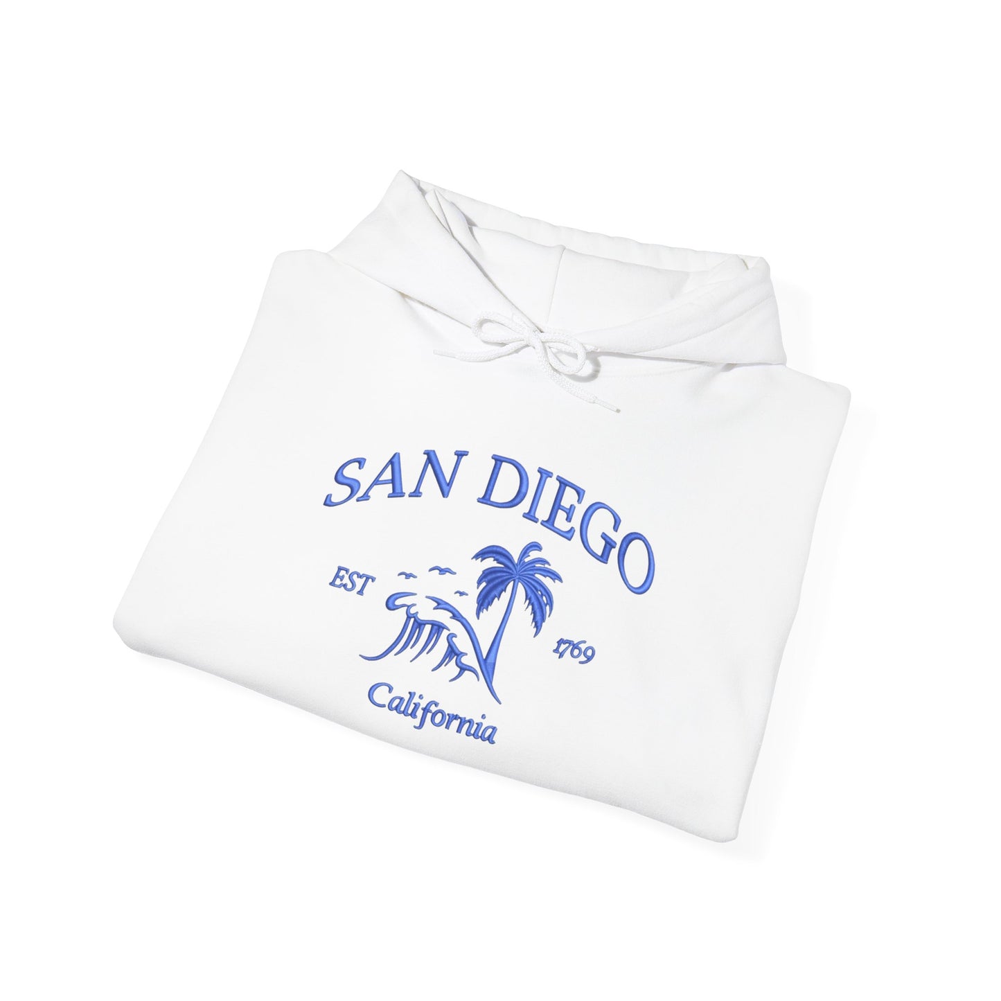 San Diego California Graphic Hoodie Heavy Blend Sweatshirt NEW