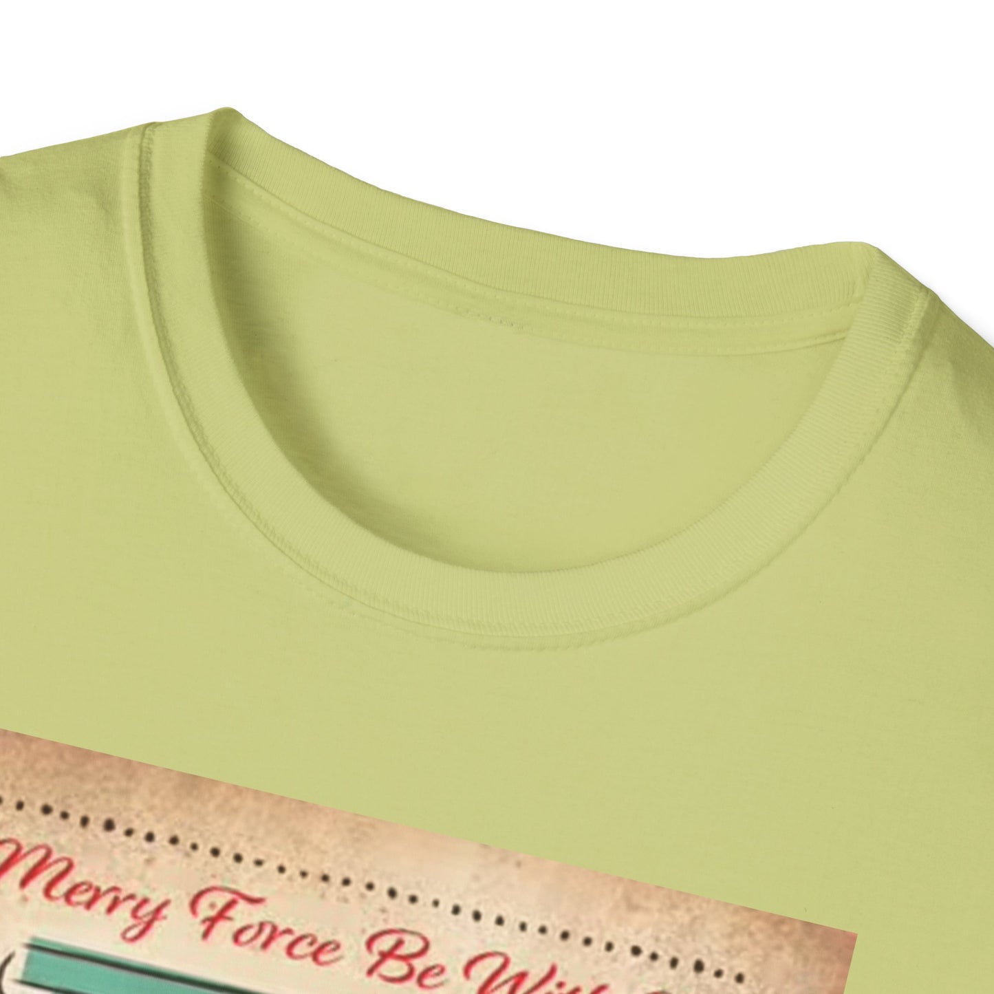 Merry Force Be With You Graphic T Shirt Vintage Star wars Christmas holidays