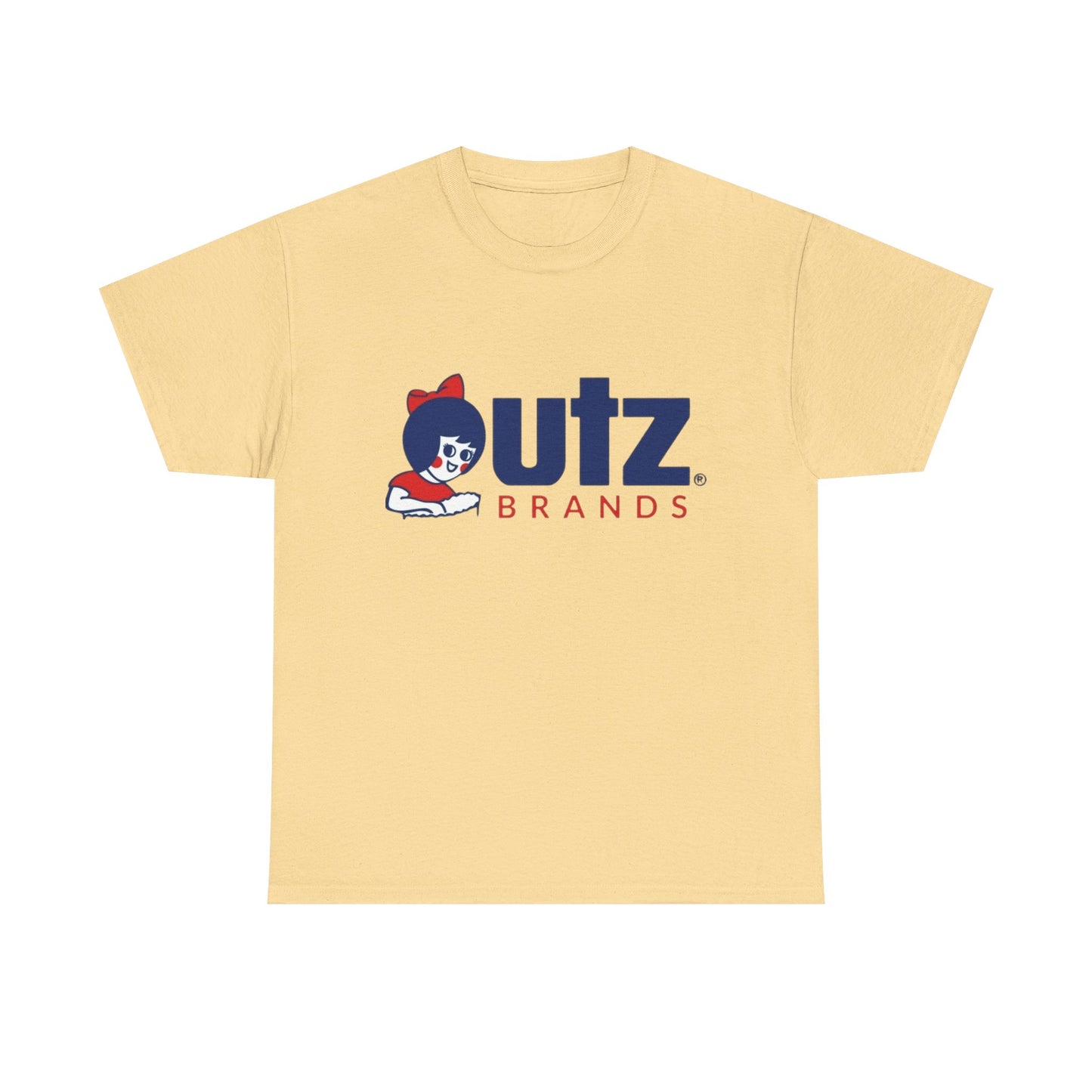 UTZ Snacks Chips Retro Graphic T Shirt Unisex Heavy Cotton Tee Gift Vintage