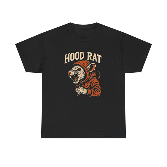 Hood Rat Graphic T-Shirt Unisex Heavy Cotton Tee NEW