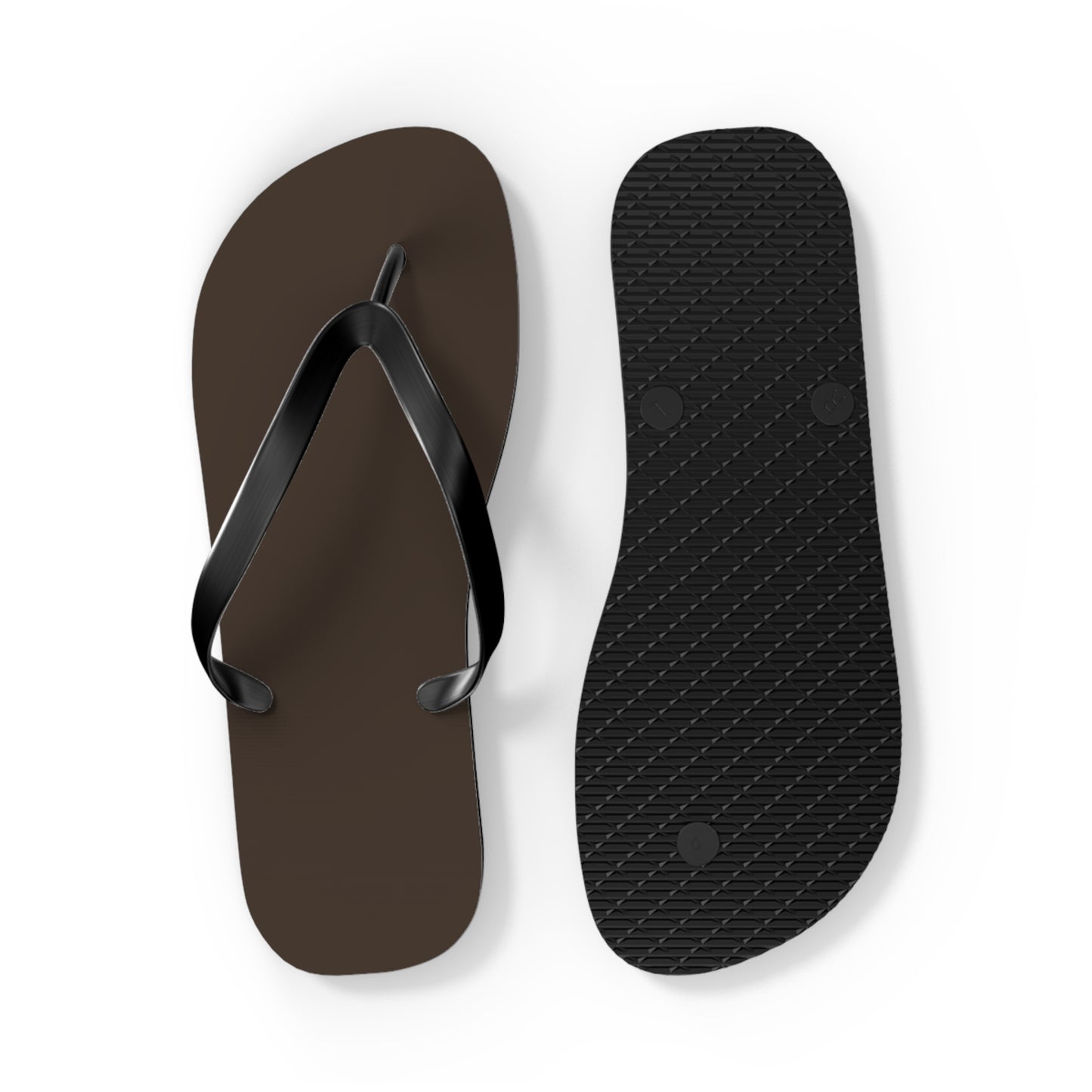 Dark Brown Flip Flops, Sandals Slides, Summer Footwear, Brand New