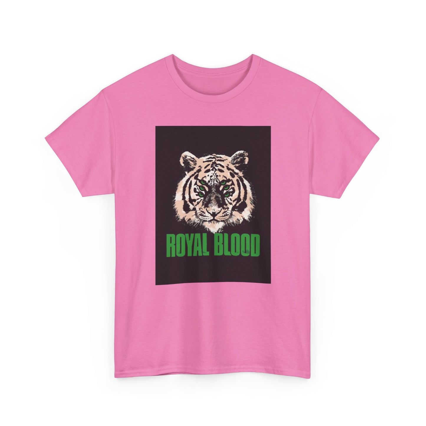 Royal Blood Tshirt Rock band Graphic Tiger Unisex Heavy Cotton Tee Vintage art