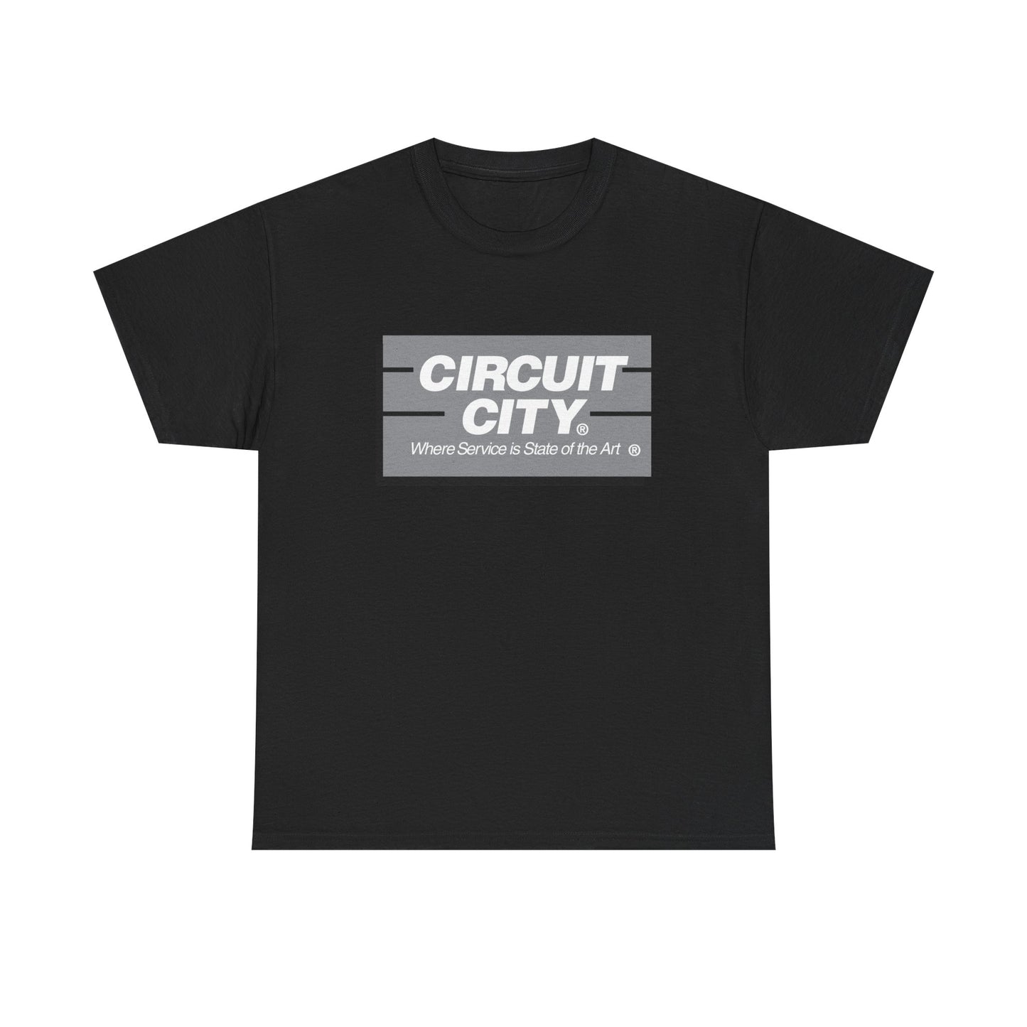 Circuit city T-shirt vintage graphic employee shirt retro design Unisex Heavy
