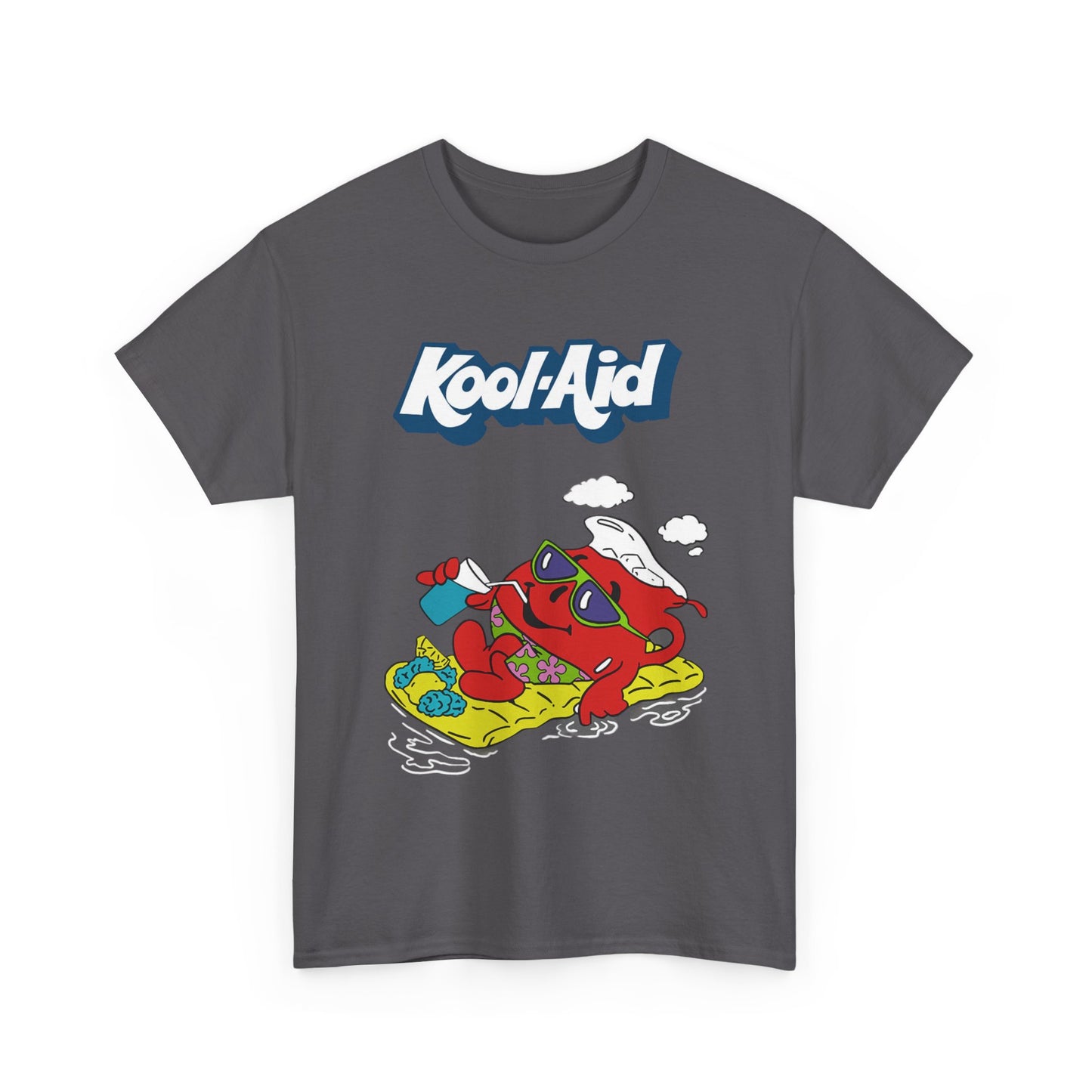 Kool Aid Shirt Retro Logo Funny Gift Punch Retro Vintage Unisex Heavy Cotton Tee