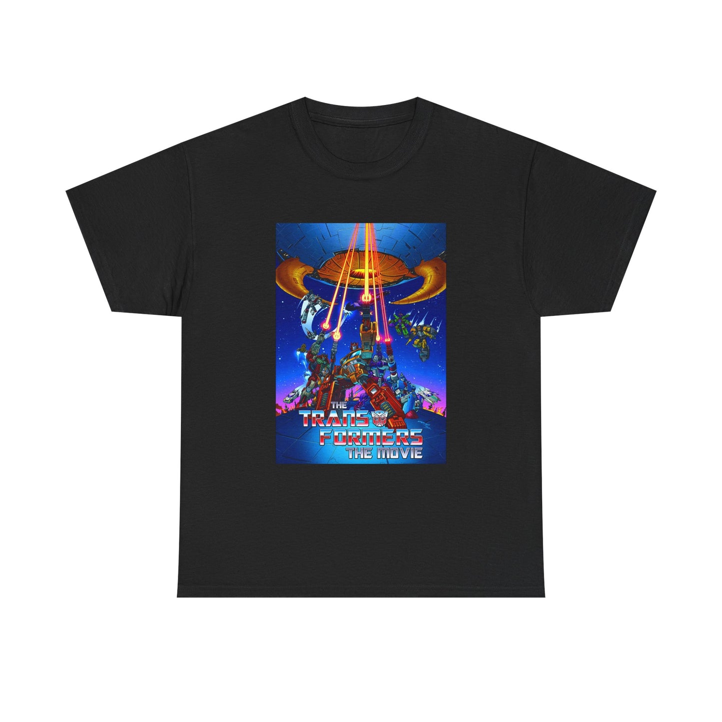 Transformers T shirt Retro Movie Poster Toys Unisex Heavy Cotton Tee