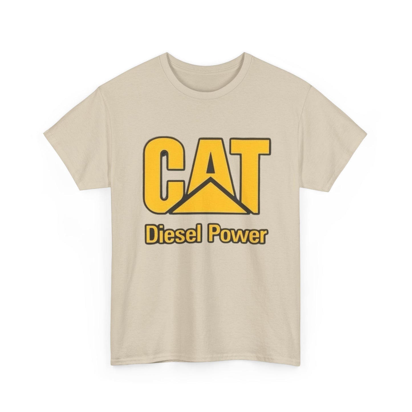 CAT Diesel Power Equipment Graphic T Shirt Unisex Heavy Cotton Tee NEW