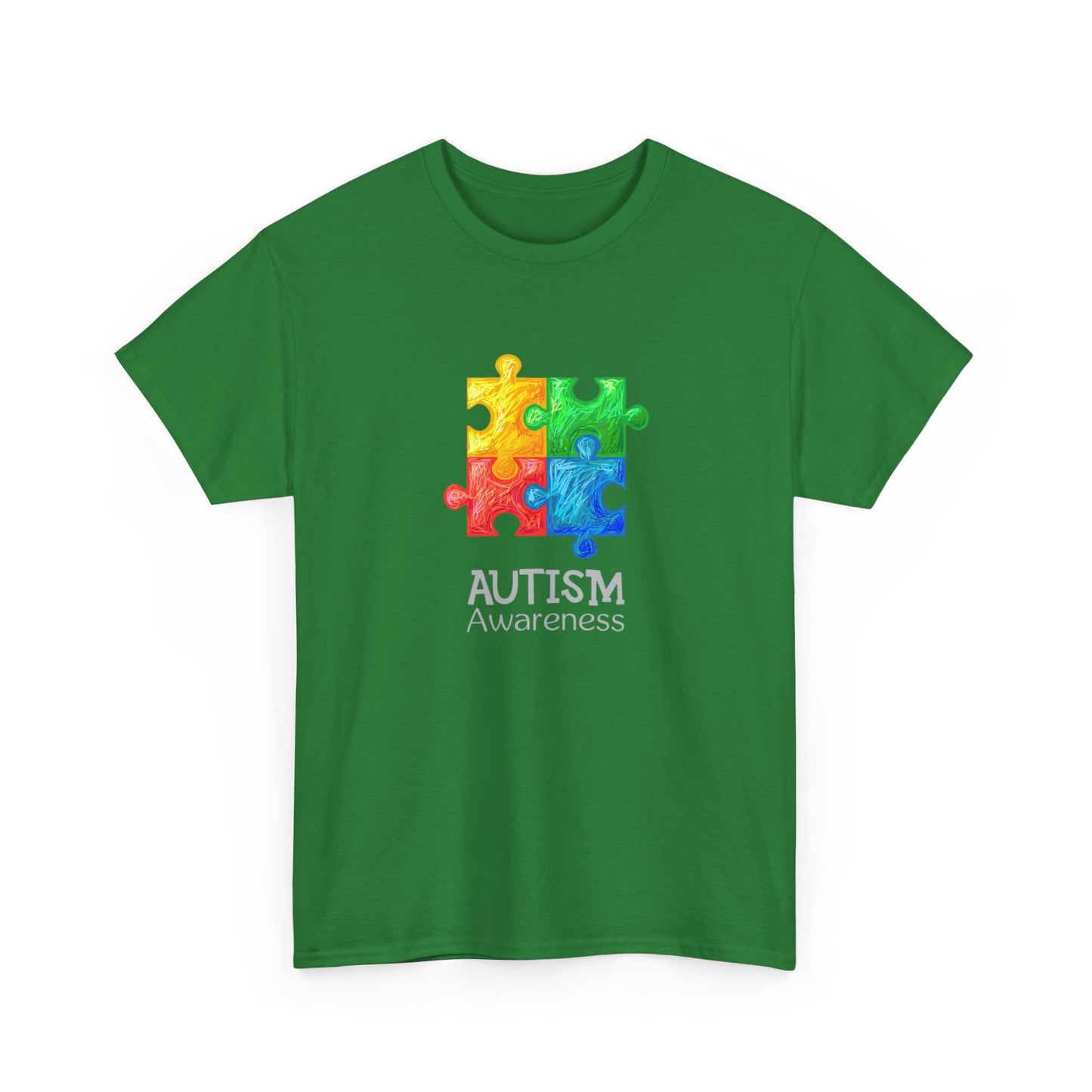 Autism Tshirt awareness health care nursing mental health Unisex Heavy Cotton