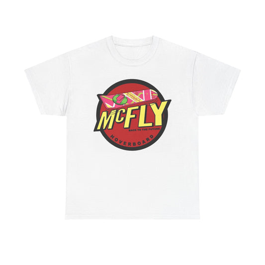 Mcfly Hoverboards Graphic T Shirt Back To The Future Unisex Heavy Cotton Tee