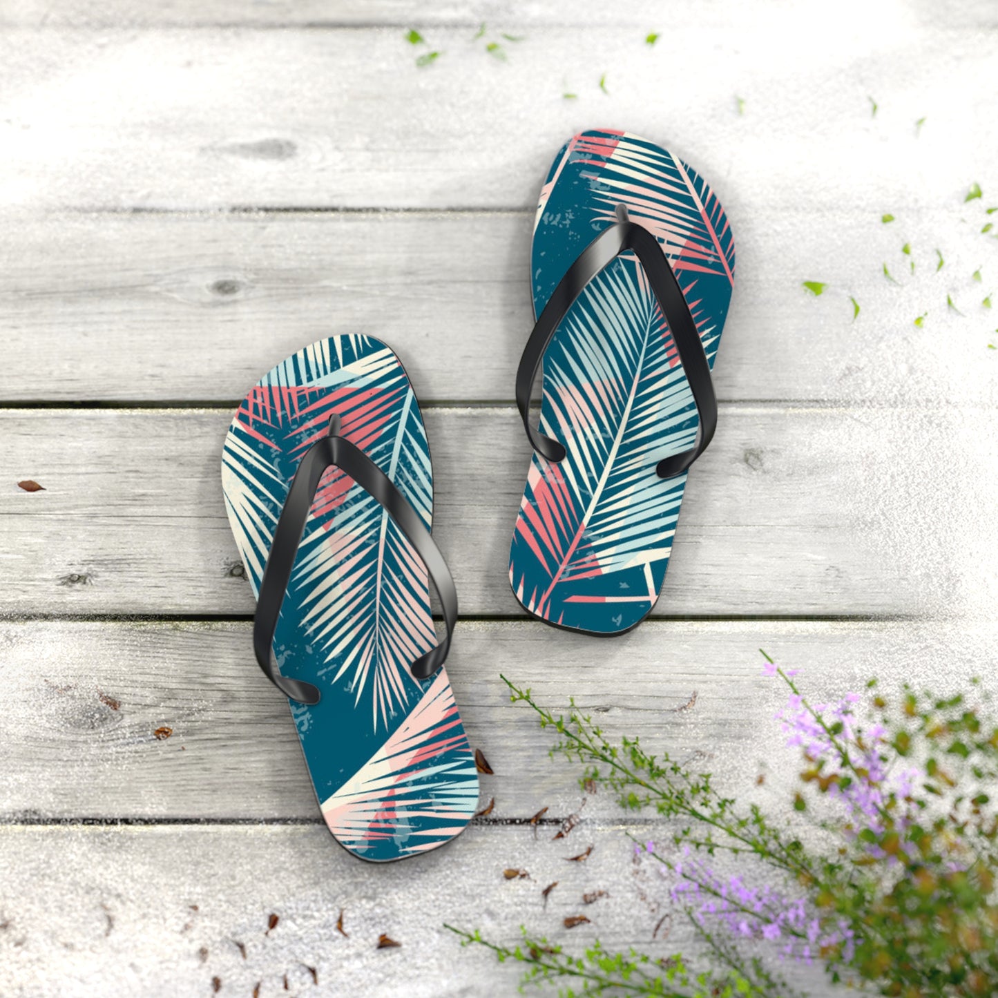 Summer Flowers Sandals Summer Flip Flops Slides BRAND NEW