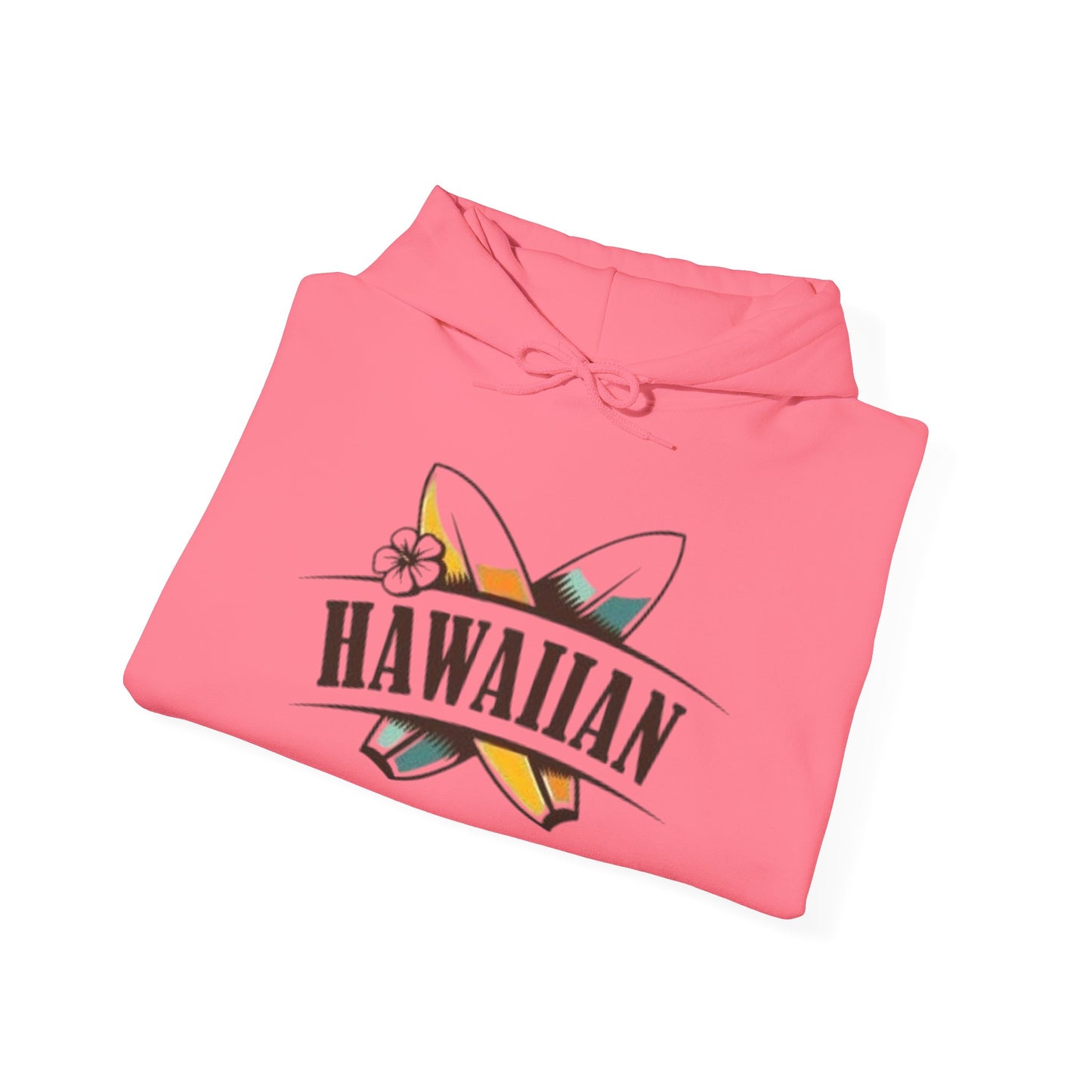 Hawaiian Surfing Club Hoodie Unisex Heavy Blend™ Hooded Sweatshirt Sweater