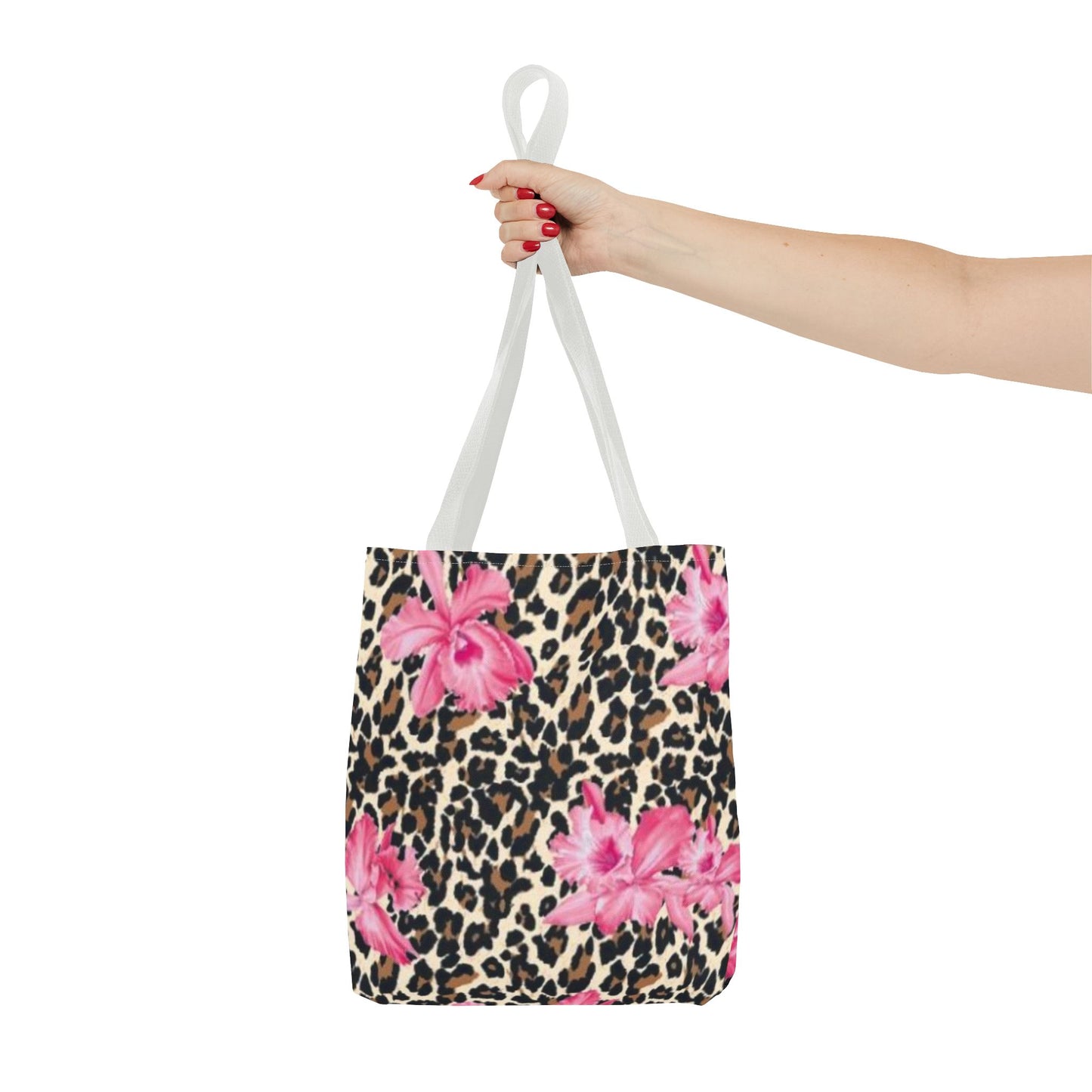 Cheetah And Flowers Hawaiian Multi Color Modern Hand Bag Purse Tote Bag (AOP)
