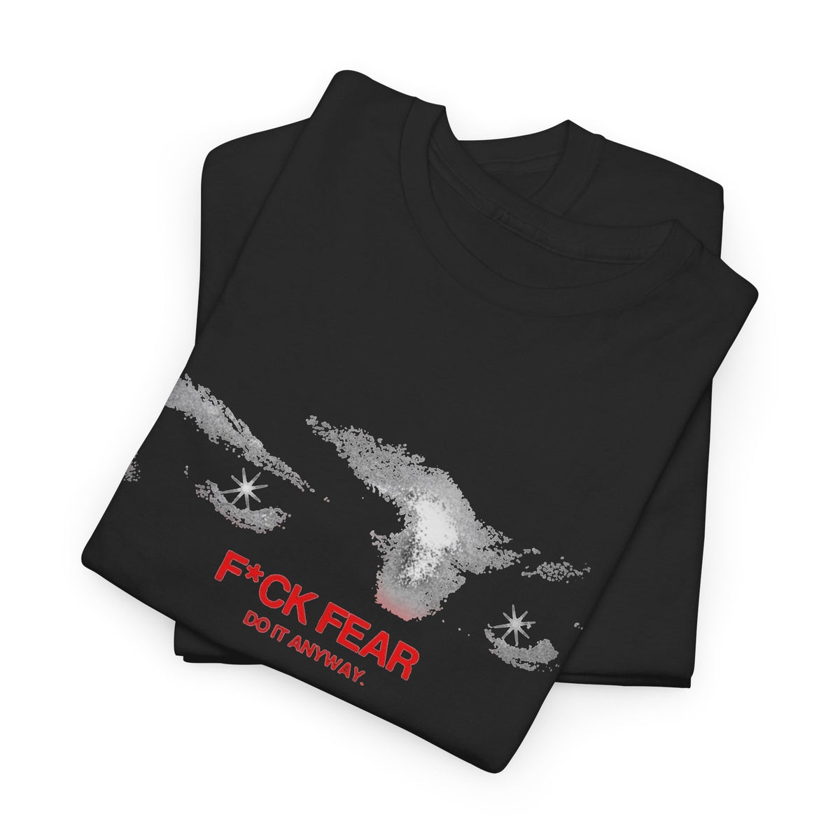 F Fear Do It Anyways Retro  Men's Graphic Tee Graphic T-Shirt
