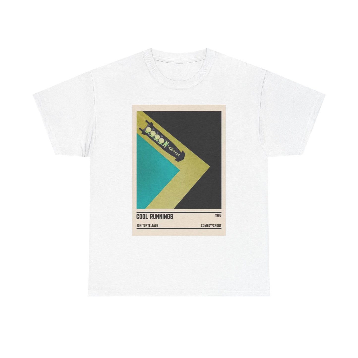 Cool Runnings T Shirt BRAND NEW Apparel Unisex Heavy Cotton Tee