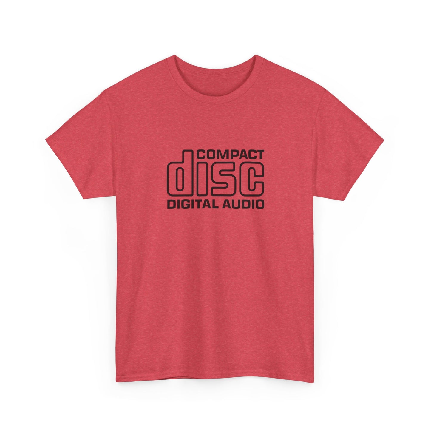 Compact Disc Retro Graphic T Shirt NEW Adult Unisex Heavy Cotton Tee
