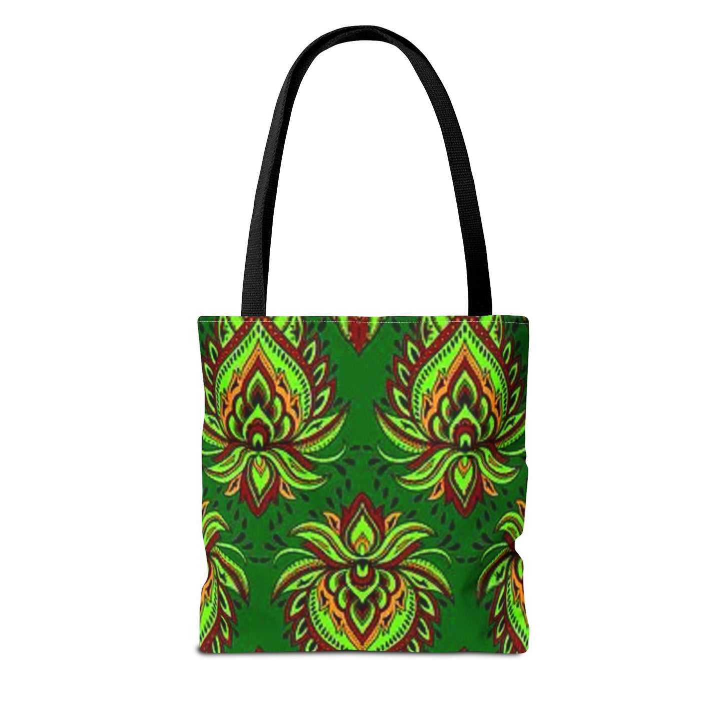 Green Bulbs Flowers Multi Color BRAND NEW MODERN Tote Bag (AOP)