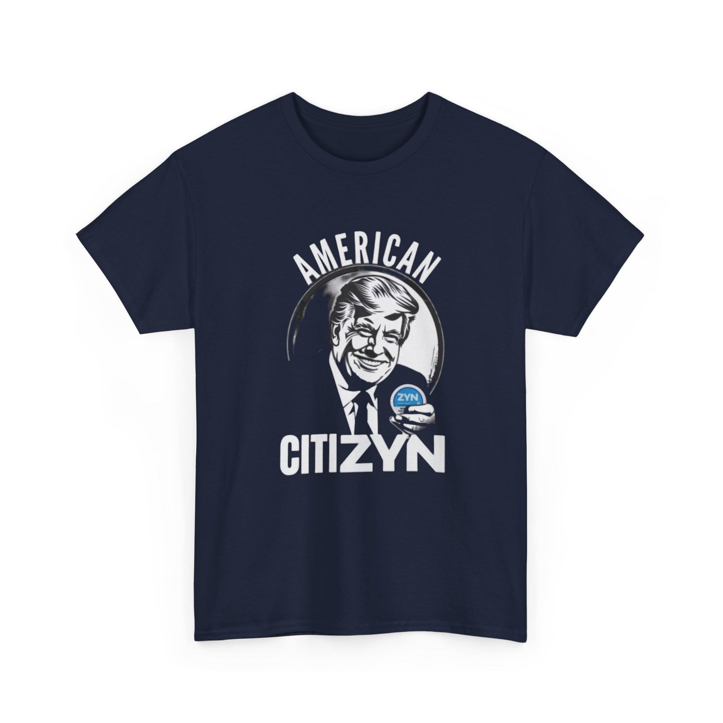 ZYN T-shirt funny Trump Shane Gillis Tucker Newport graphic Heavy Cotton Tee