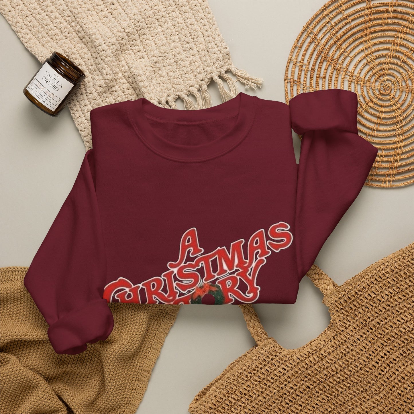 A Christmas Story Vintage Sweater NEW Unisex Heavy Blend™ Crewneck Sweatshirt