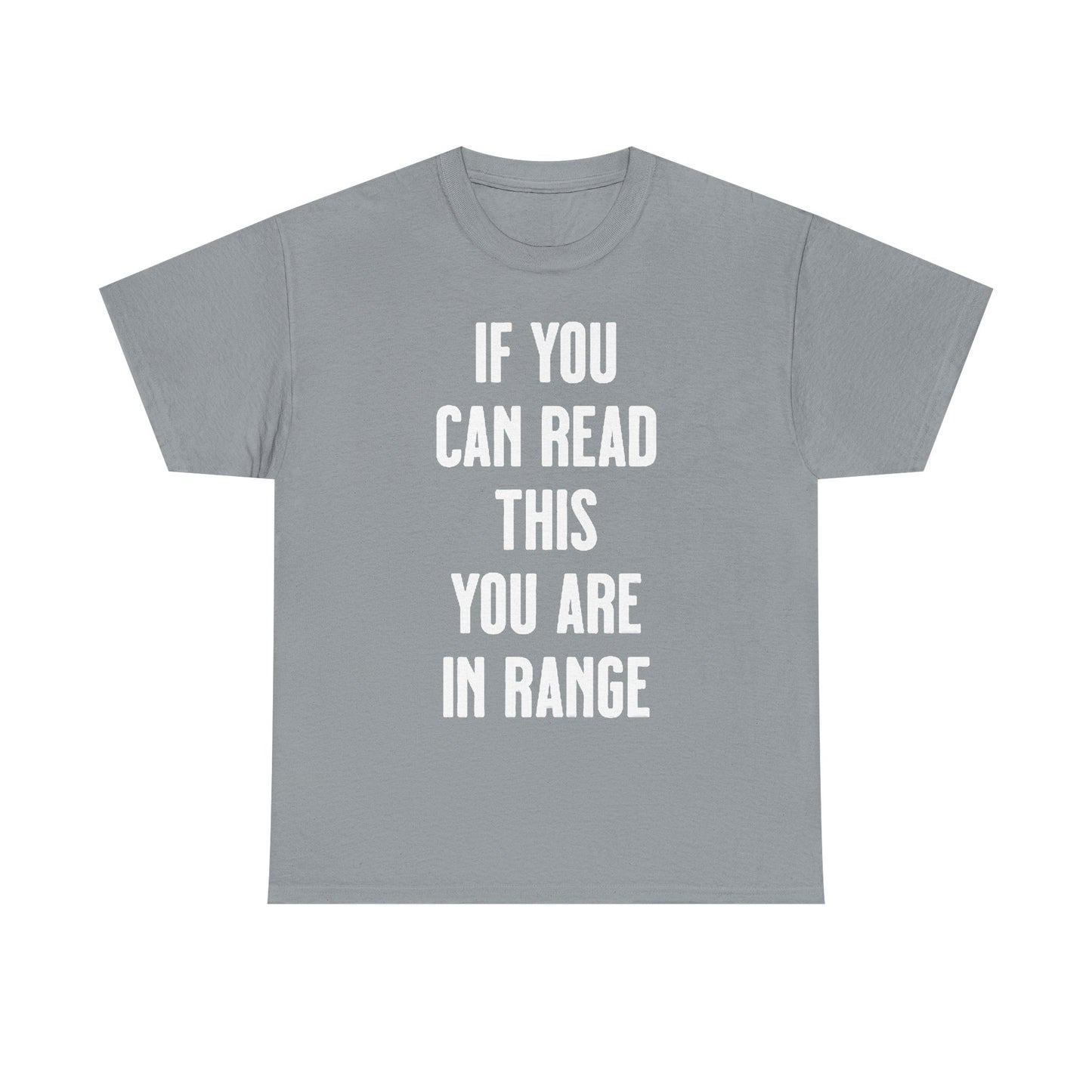 If You Can Read This Funny Trump T Shirt Retro Range America Unisex Gift