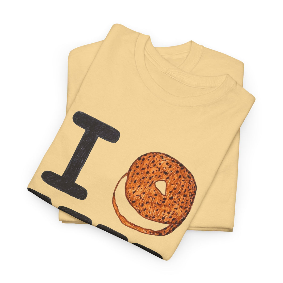 I Love New York Graphic T Shirt Men's Classic Deli's Heavy Cotton Tee