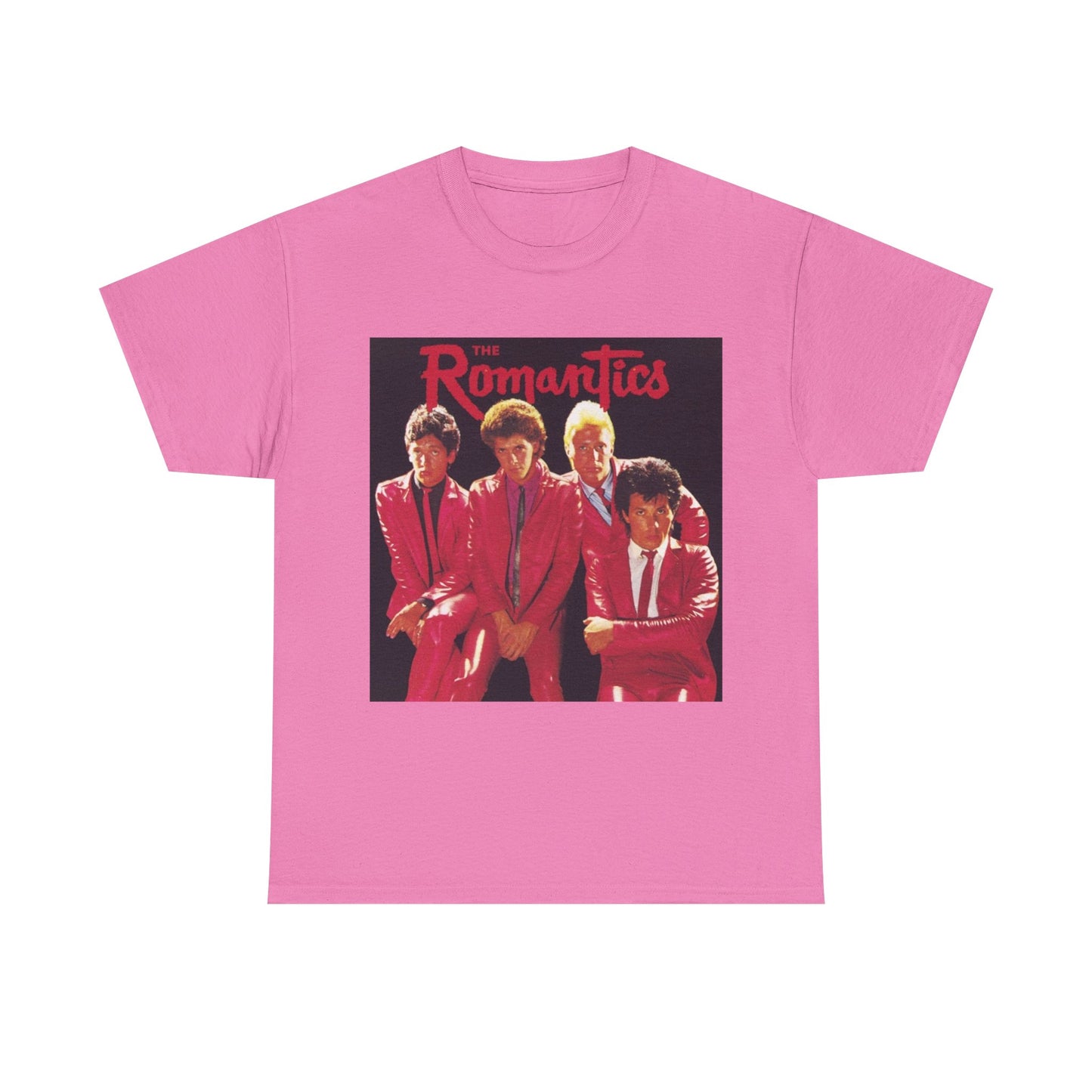 The Romantics Tshirt Vintage Band Poster Retro Unisex Heavy Cotton Tee