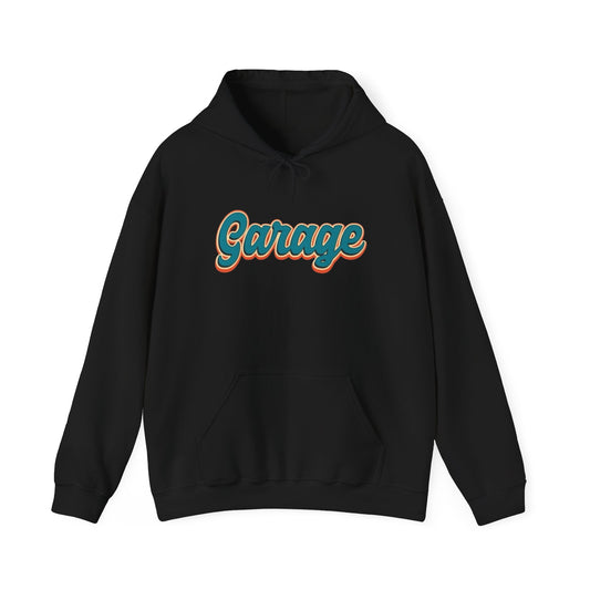 Garage Graphic Hoodie NEW ADULT Unisex Heavy Blend™ Hooded Sweatshirt