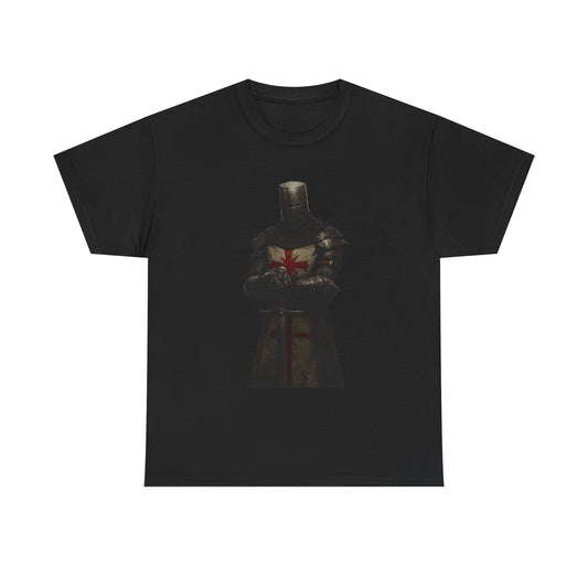 Midevil Crusader Graphic T Shirt NEW ADULT TEE VINTAGE