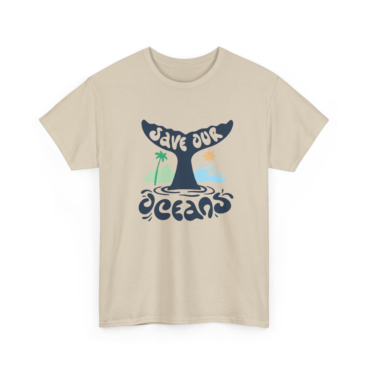 Save Our Oceans Graphic T Shirt Adult NEW