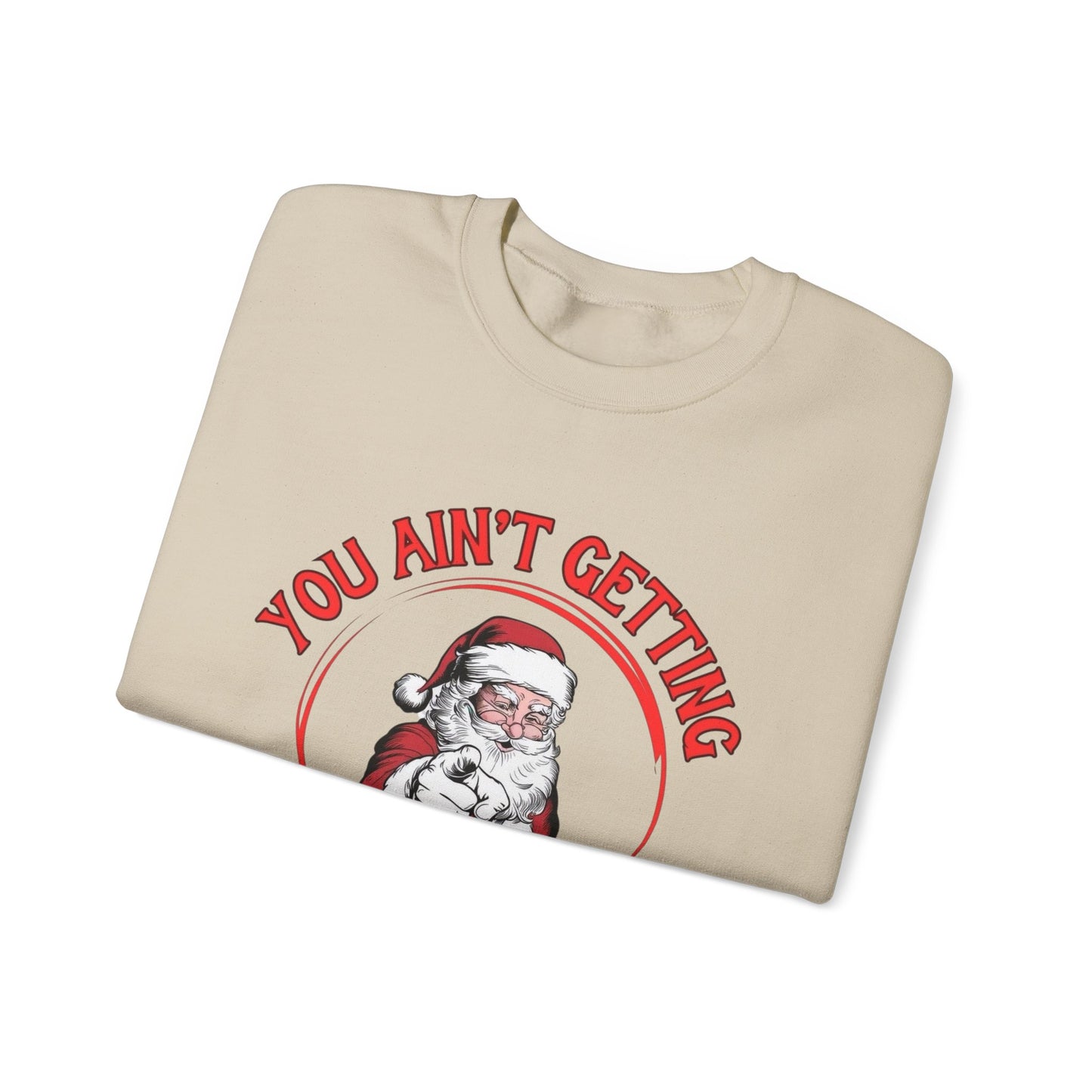 Funny Santa Christmas Sweater NEW Unisex Heavy Blend™ Crewneck Sweatshirt
