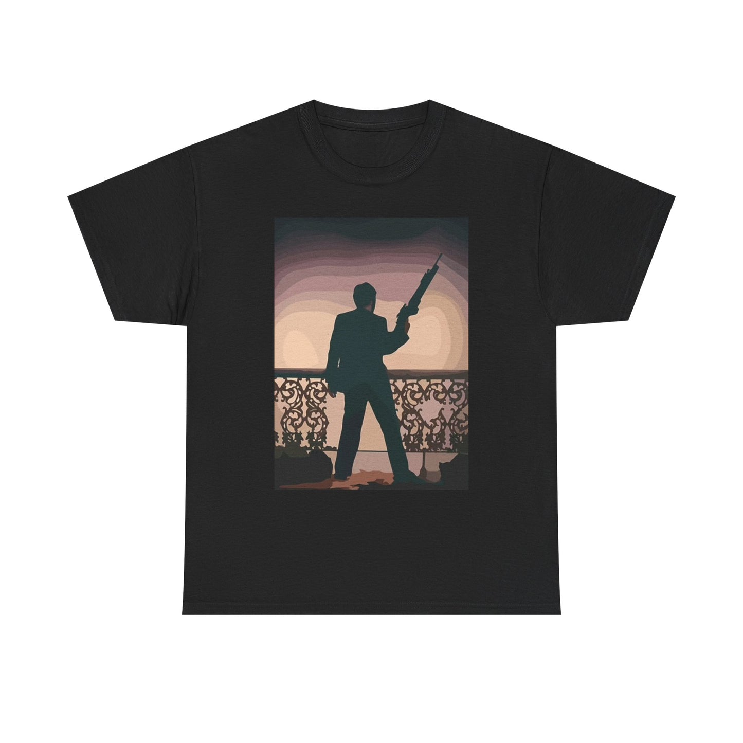 Scarface Graphic T Shirt Retro 90s Movie Vintage Unisex Heavy Cotton Tee