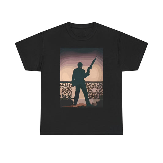 Scarface Graphic T Shirt Retro 90s Movie Vintage Unisex Heavy Cotton Tee
