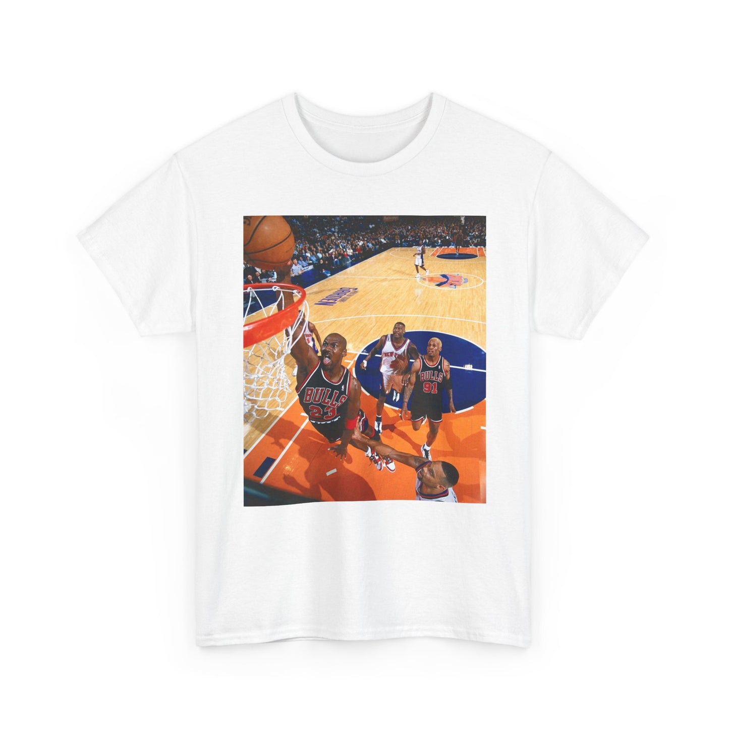 Michael Jordan Vintage Graphic Dunk T Shirt Retro Unisex Heavy Cotton Tee
