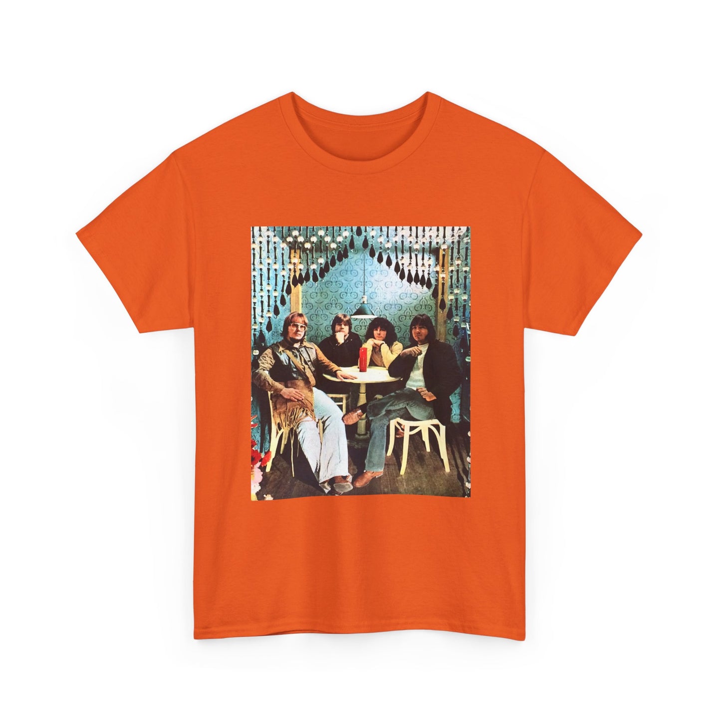 The guess who T-shirt vintage classic rock nostalgia Unisex Heavy Cotton Tee