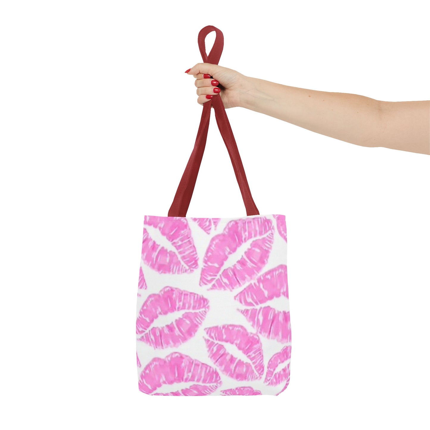 Pink Kisses BRAND NEW Lipstick Tote Bag (AOP)