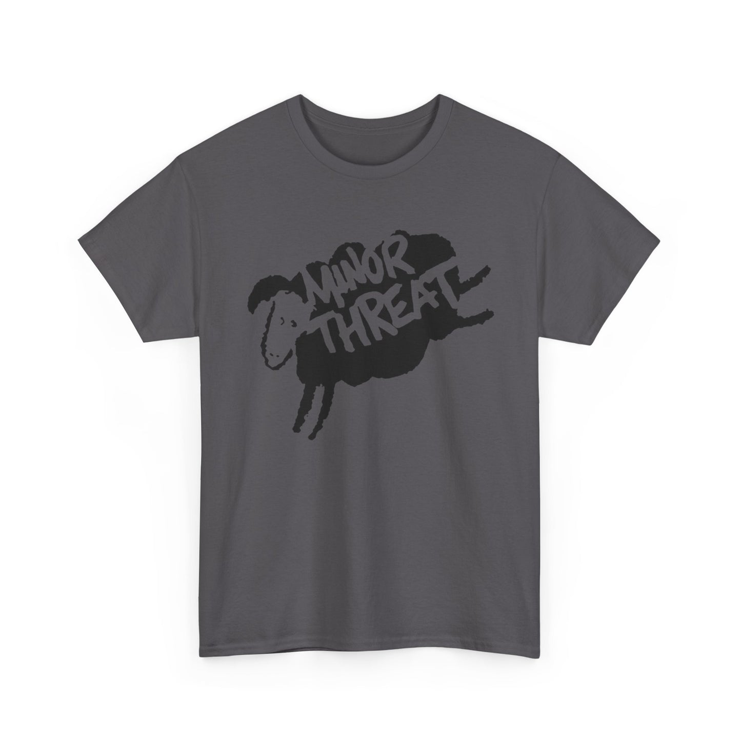 Minor Threat Sheep Graphic T Shirt Unisex Heavy Cotton Tee