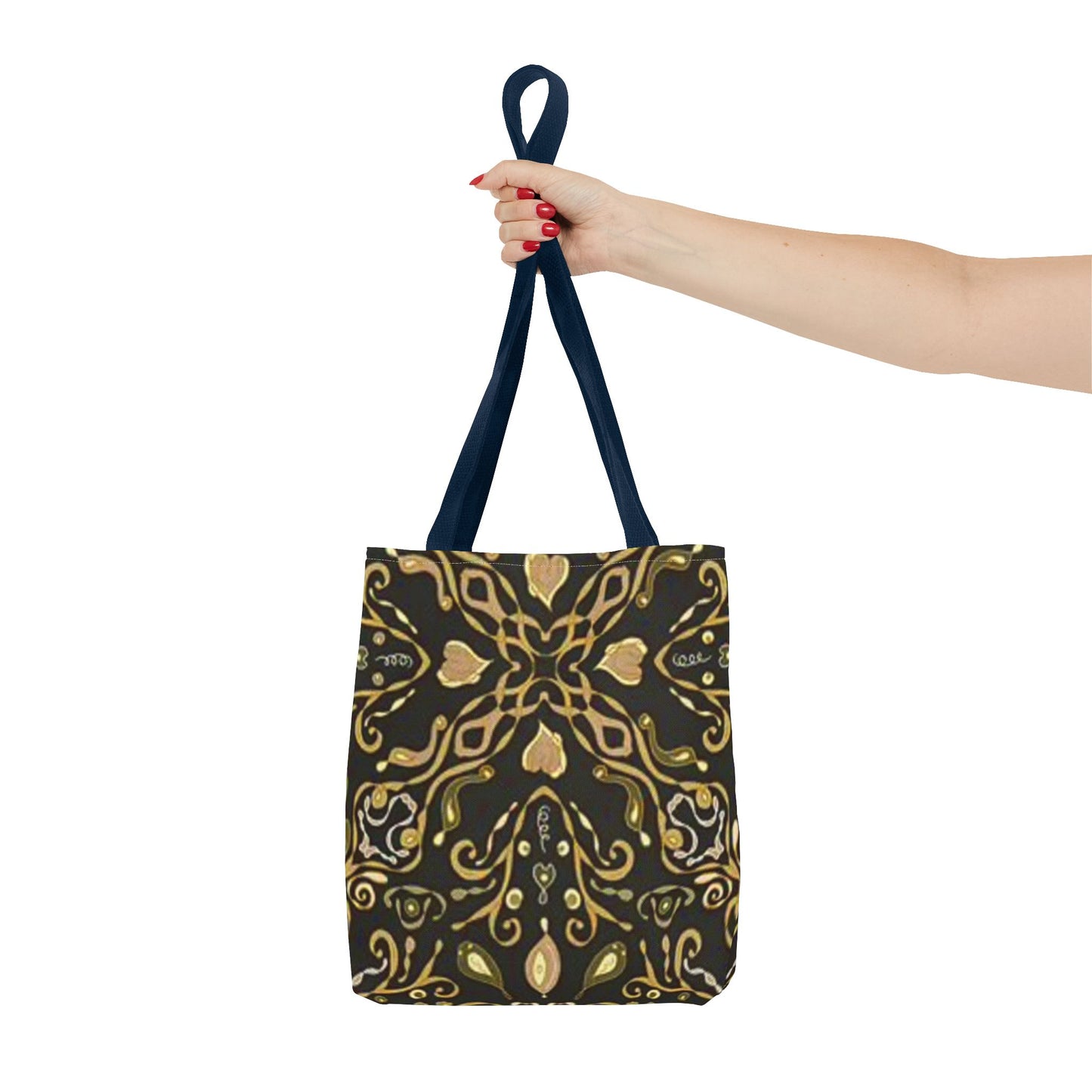 Gold Modern Design BRAND NEW Tote Bag (AOP)