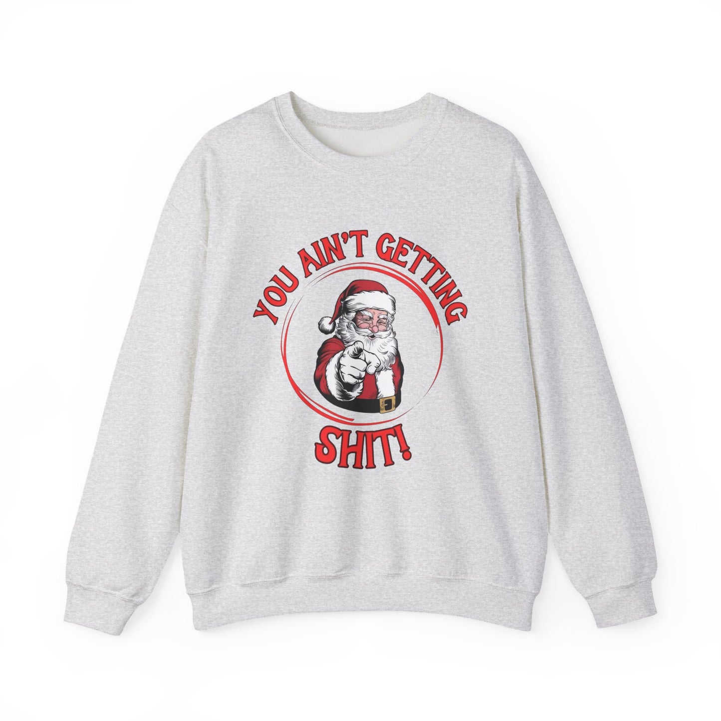 Funny Santa Christmas Sweater NEW Unisex Heavy Blend™ Crewneck Sweatshirt
