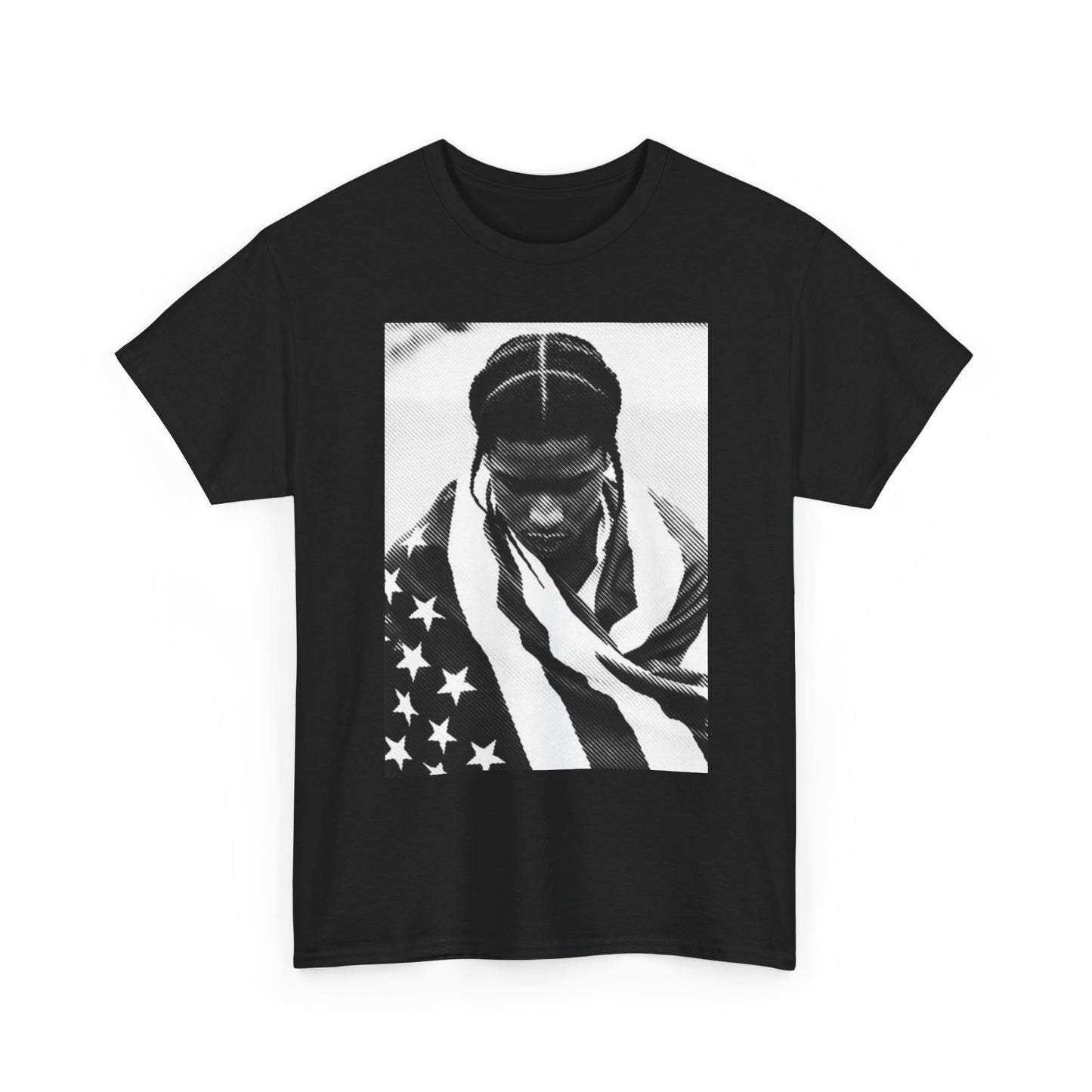 ASAP Rocky Graphic T Shirt Vintage Album Poster Retro Unisex Heavy Cotton Tee