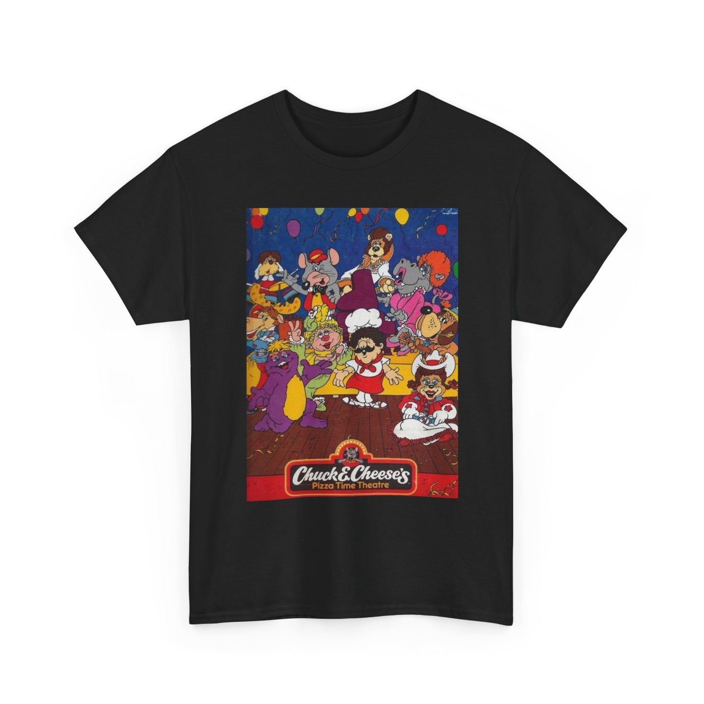 Chuck E Cheese Retro Poster T Shirt BRAND NEW Apparel Unisex Graphic Tee USA