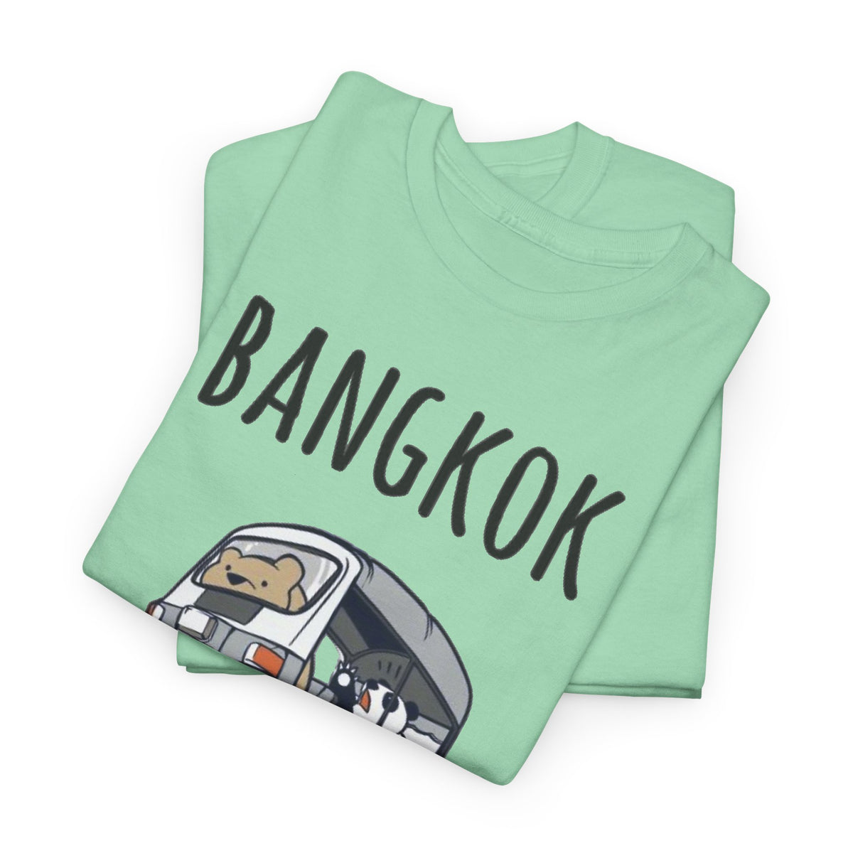 Bangkok Is Calling Tuk Tuk T-Shirt Men's Graphic Tee Thailand