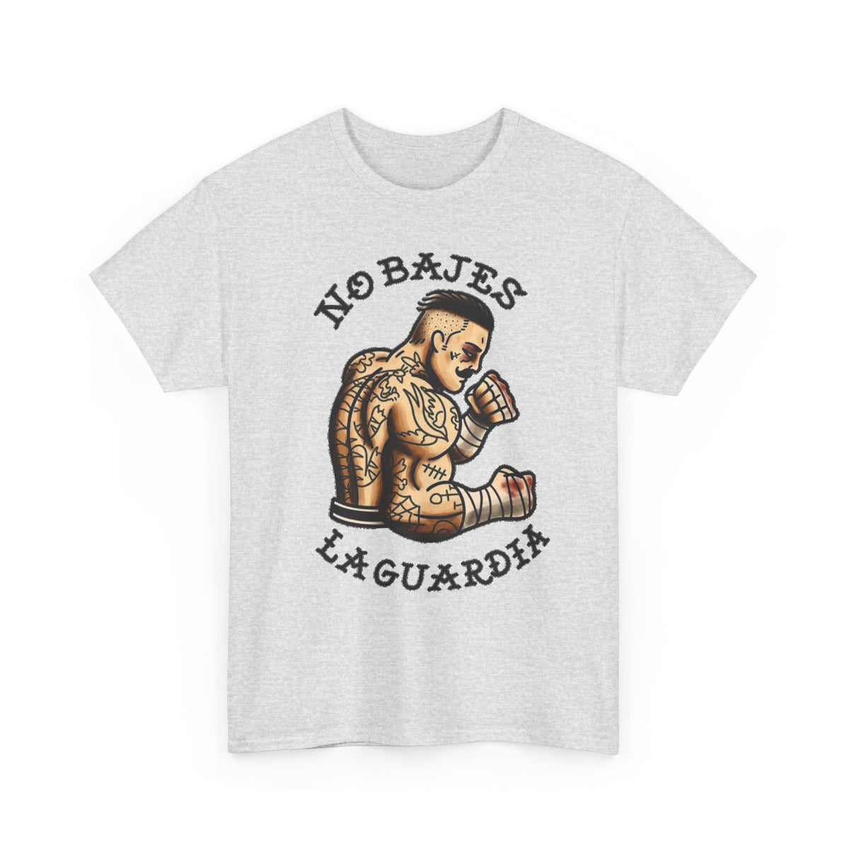 No Rules Luchador Tattoo Graphic T-Shirt Men's Tee