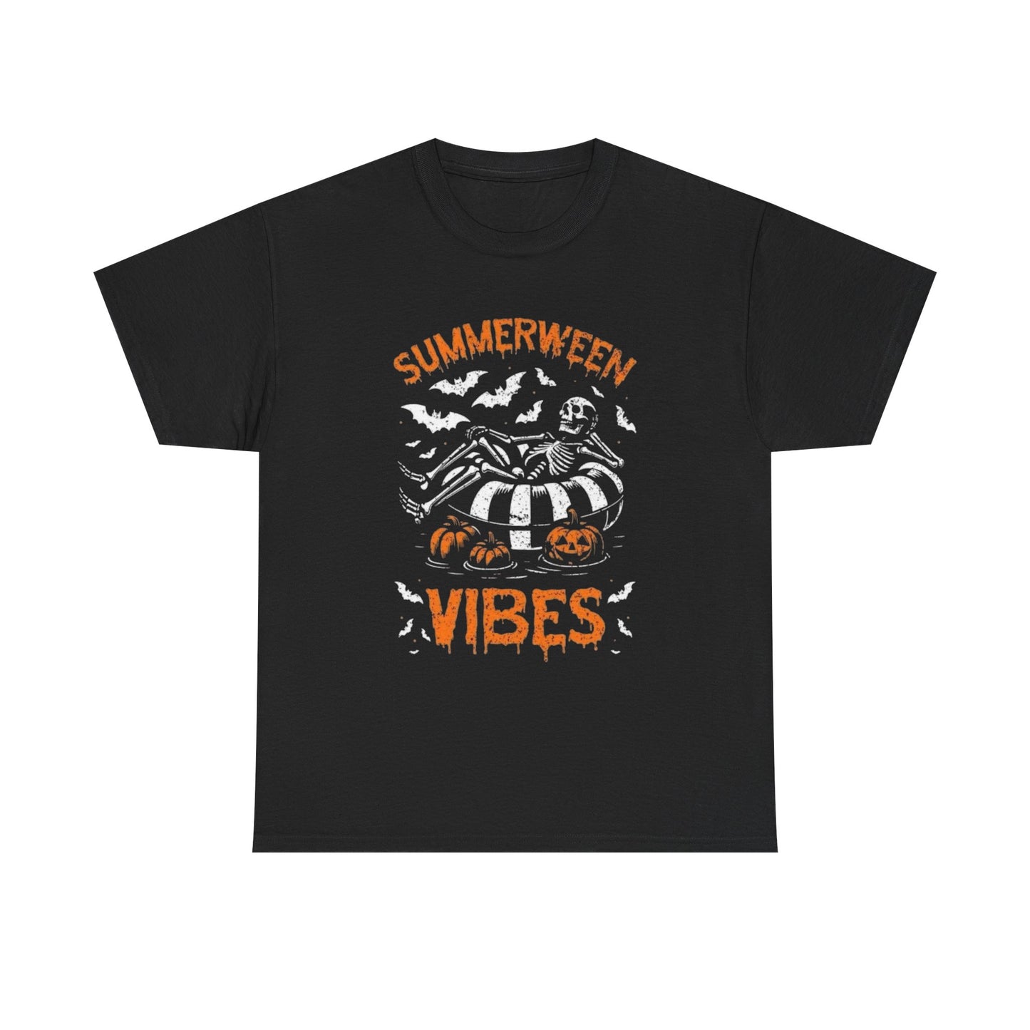 Summerween Vibes Halloween Graphic T Shirt BRAND NEW GIFT