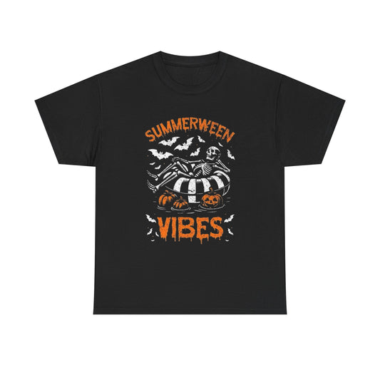 Summerween Vibes Halloween Graphic T Shirt BRAND NEW GIFT