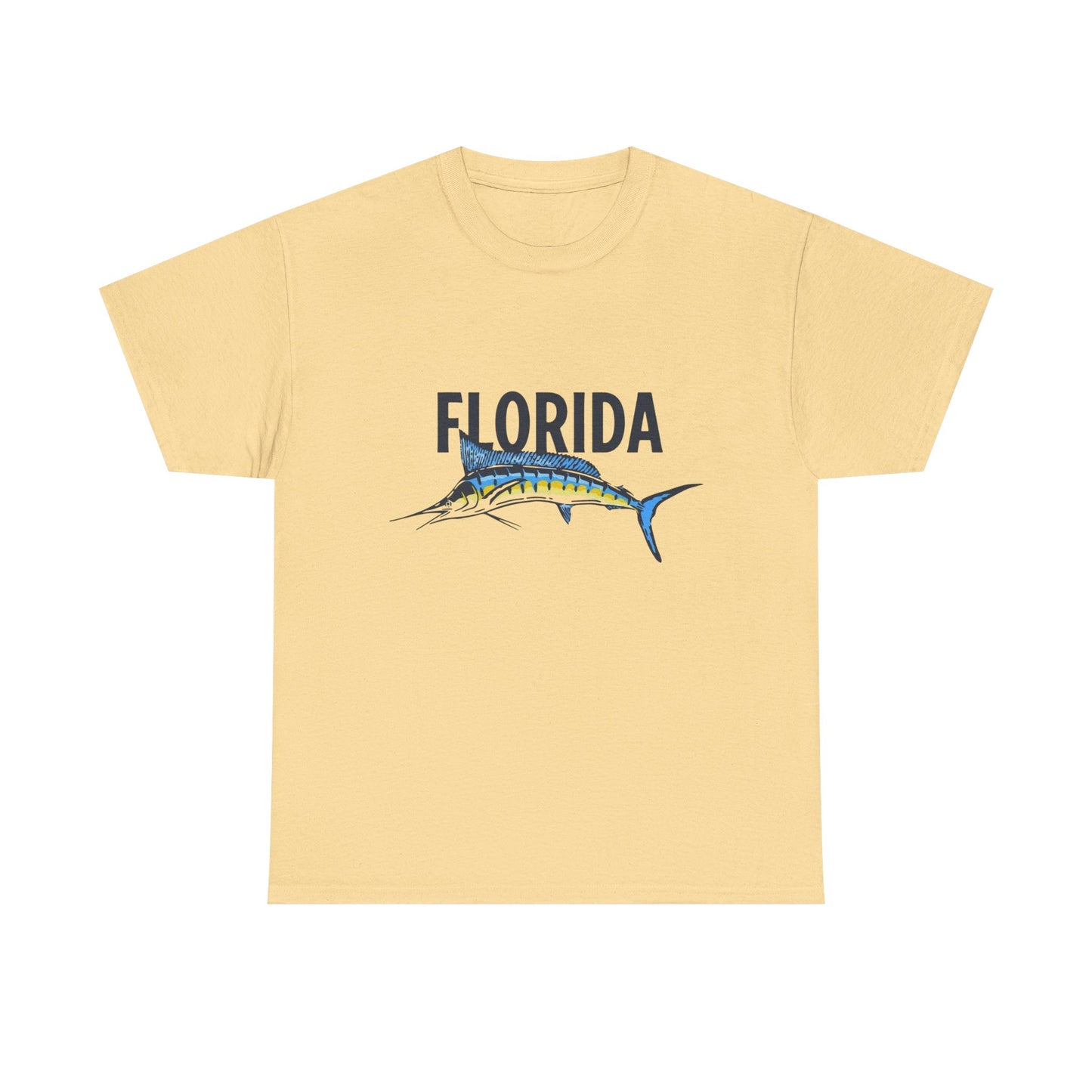 Florida Marlin Fishing Graphic T Shirt NEW ADULT