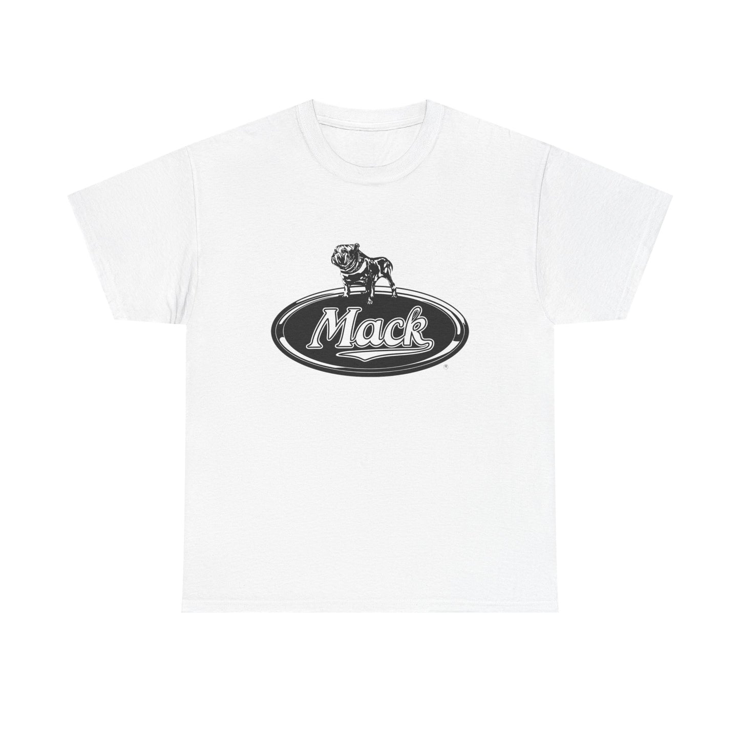 Mack Truck Vintage Bulldog Graphic T Shirt NEW Unisex Heavy Cotton Tee