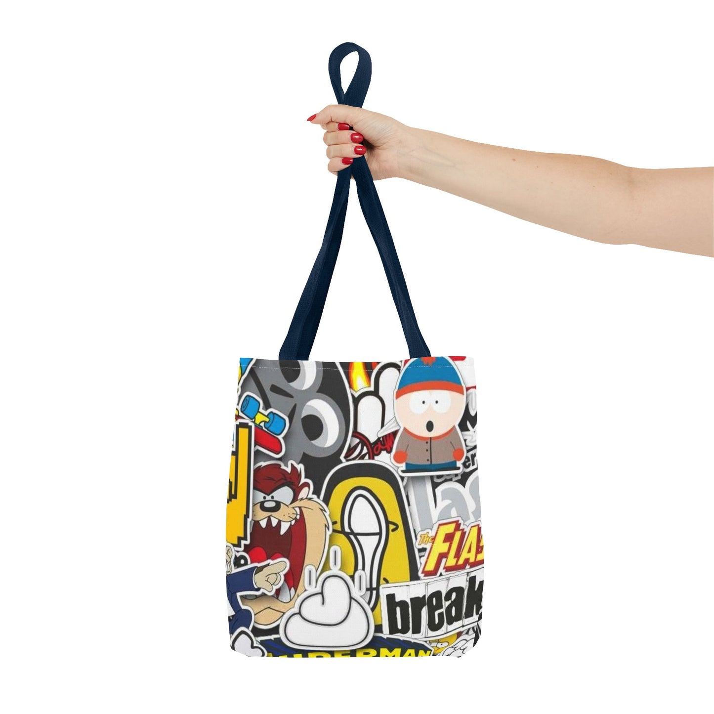 Nostalgic Cartoon All Over Print BRAND NEW Purse, Pocketbook,Travel Tote Bag