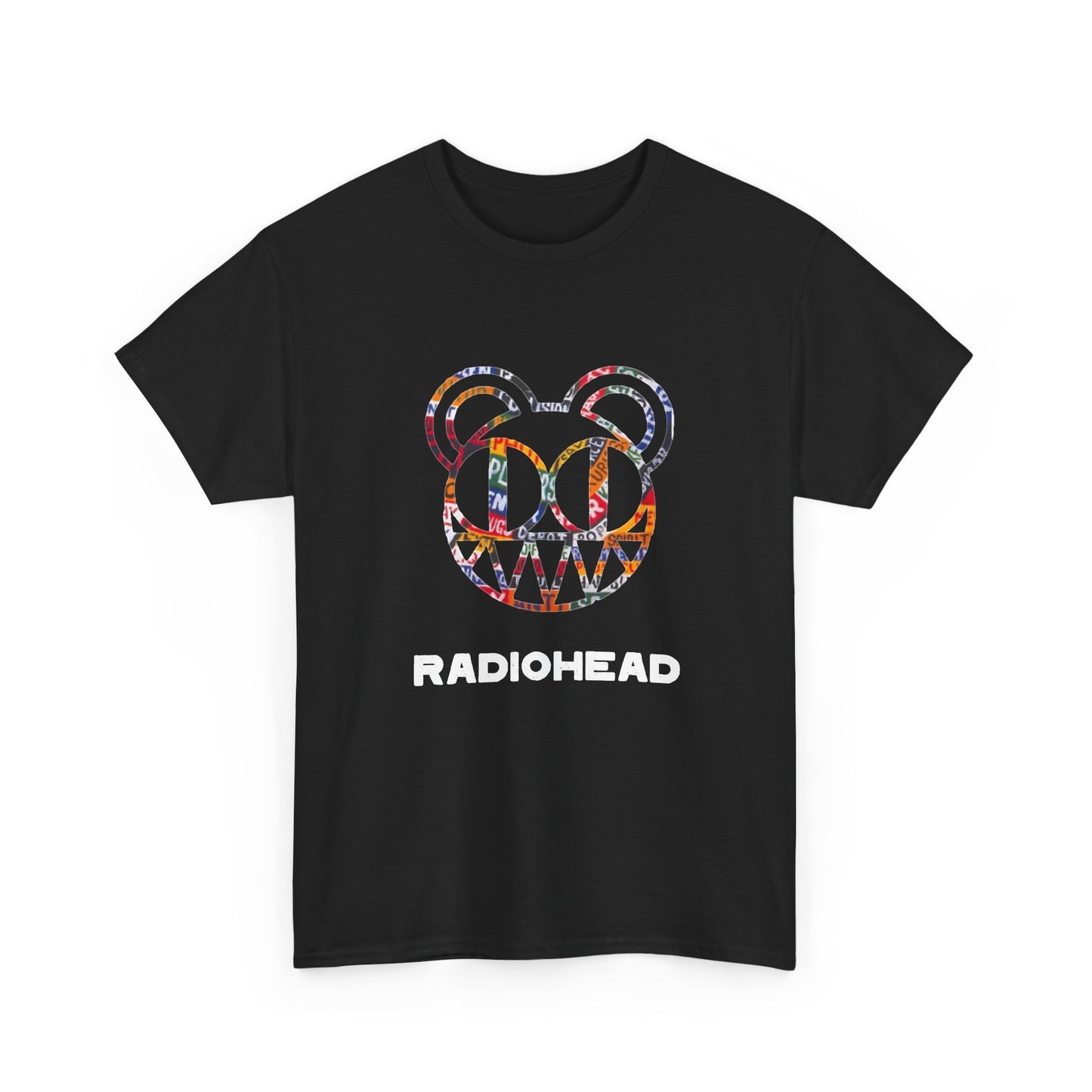Radiohead shirt Vintage Rock retro graphic Unisex Heavy Cotton Tee mouse design