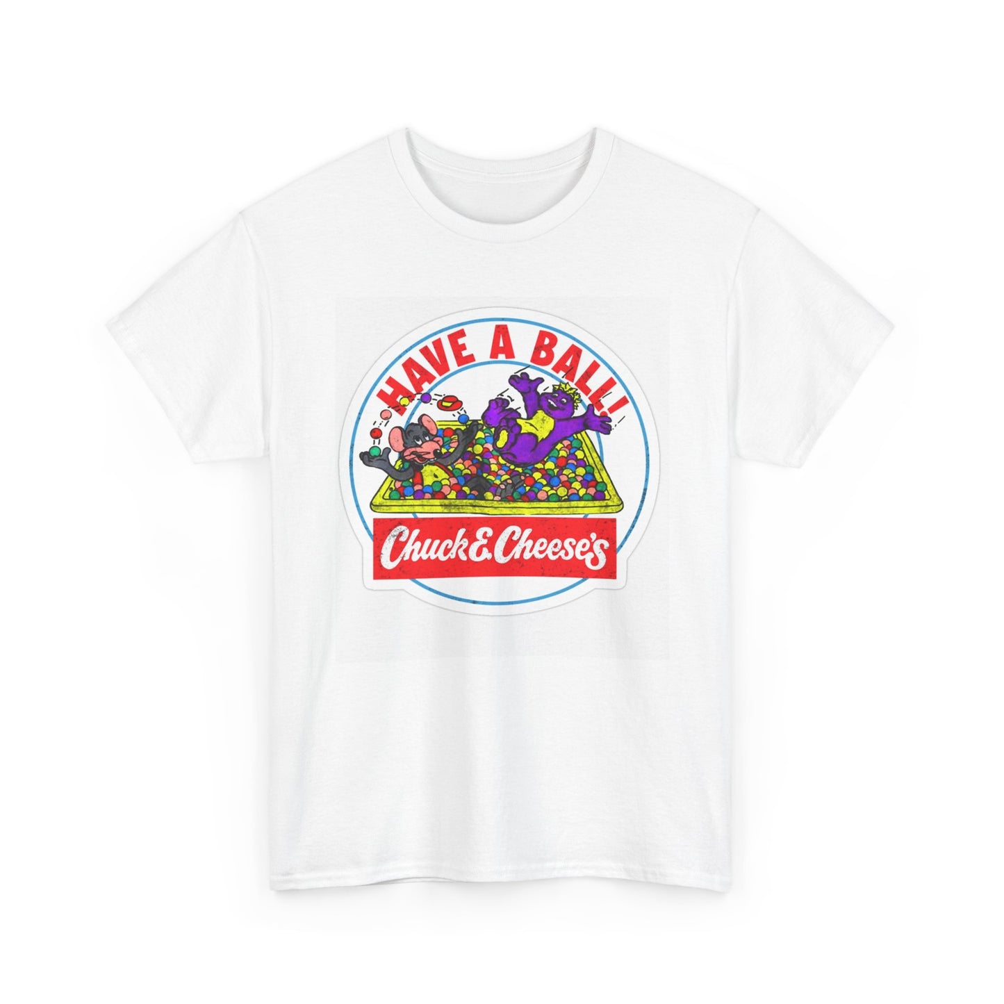 Chuck E Cheeses Have A Ball T Shirt BRAND NEW Apparel Unisex Graphic Tee USA